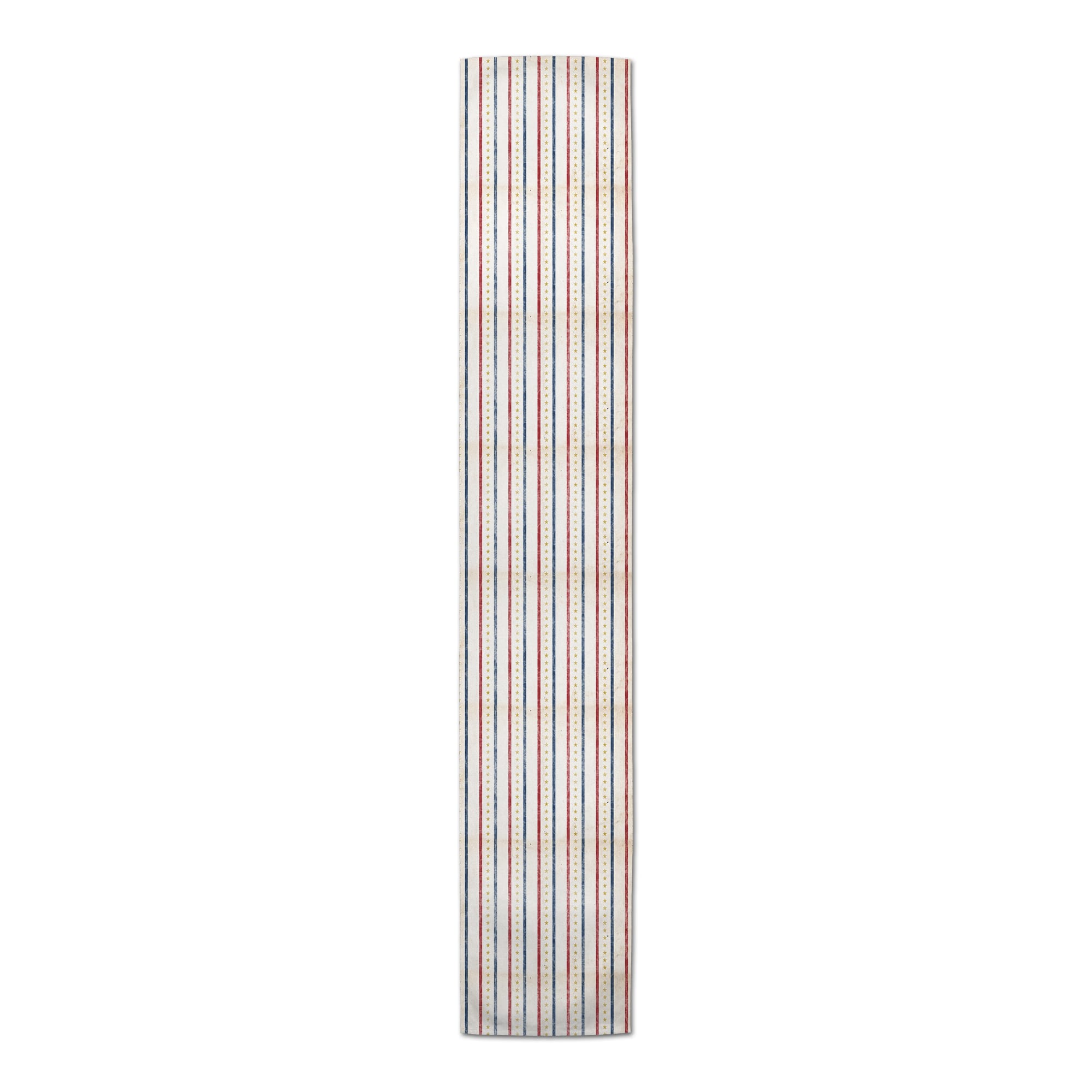 90" Vintage Stars & Stripes Poly Twill Runner