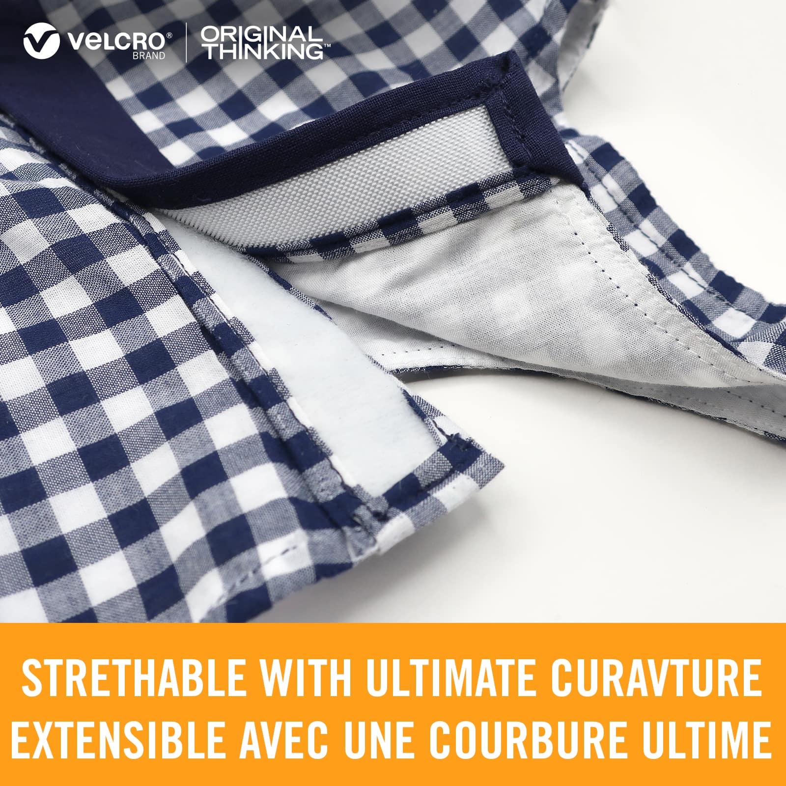 VELCRO® Brand Sleek & Thin™ Sew On Fastener Roll