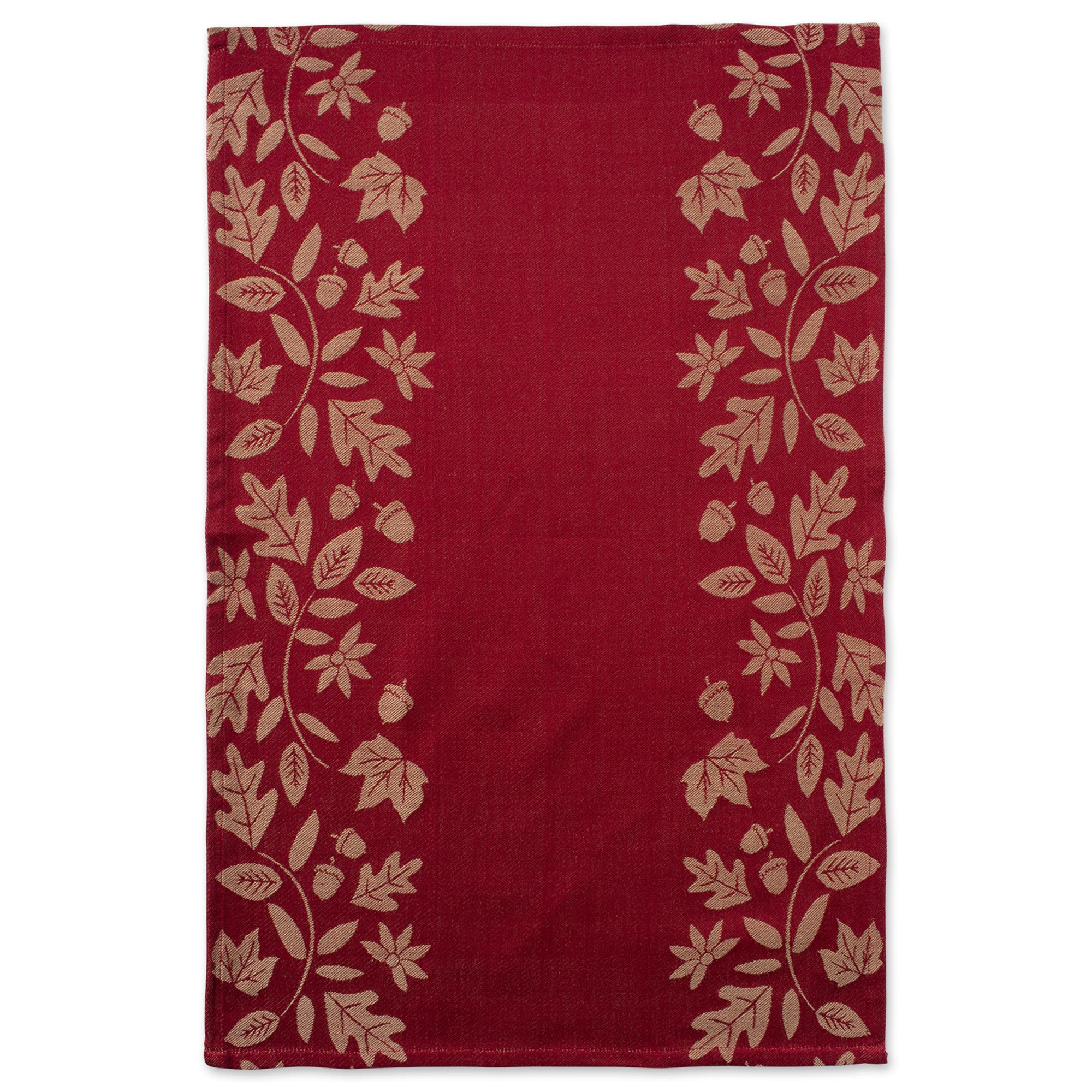 DII® Assorted Fall Harvest Vine Jacquard Dishtowel Set