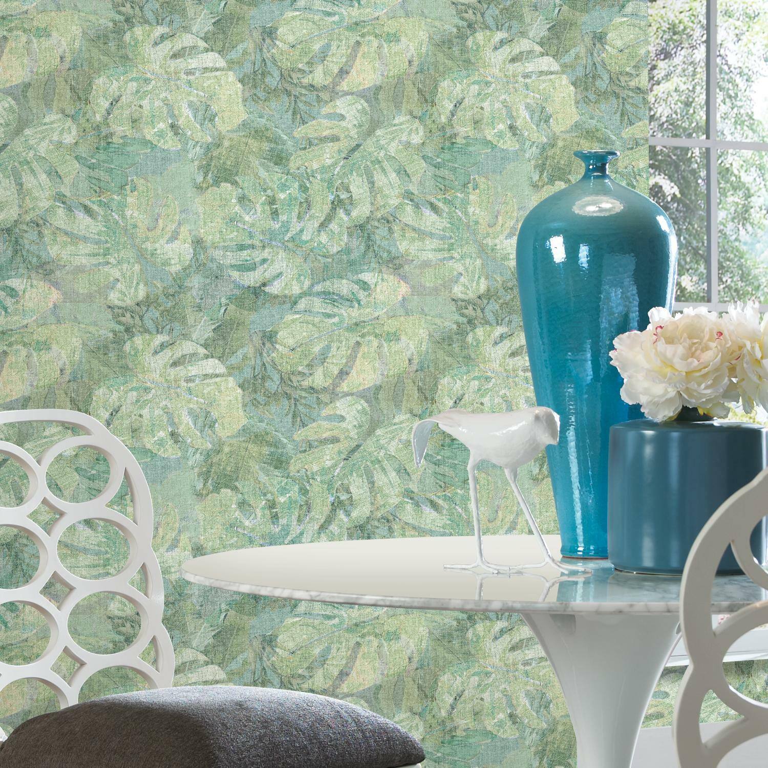 RoomMates Jungle Leaf Canopy Peel & Stick Wallpaper