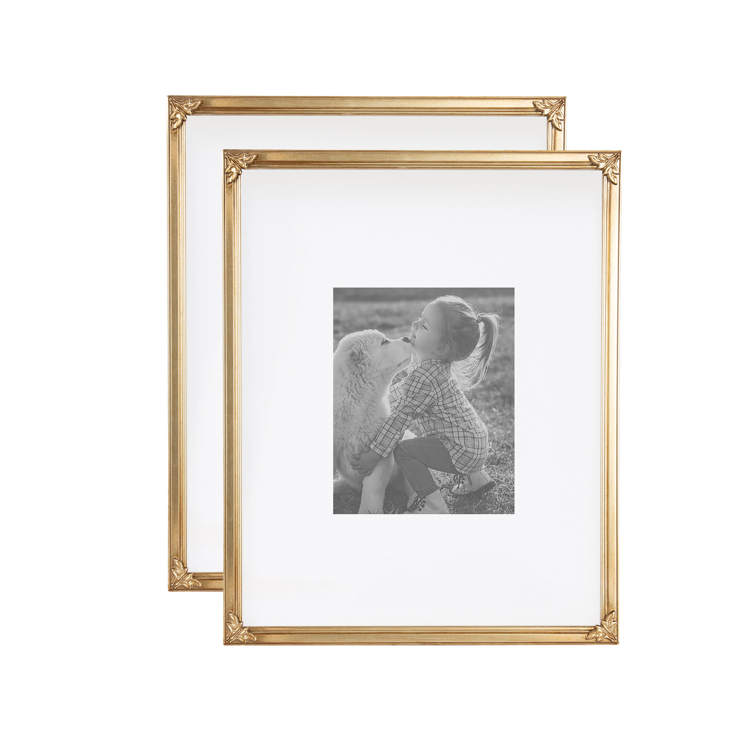 Kate and Laurel Arendahl 16" x 20" Wall Frames with 8" x 10" Mat, 2ct.
