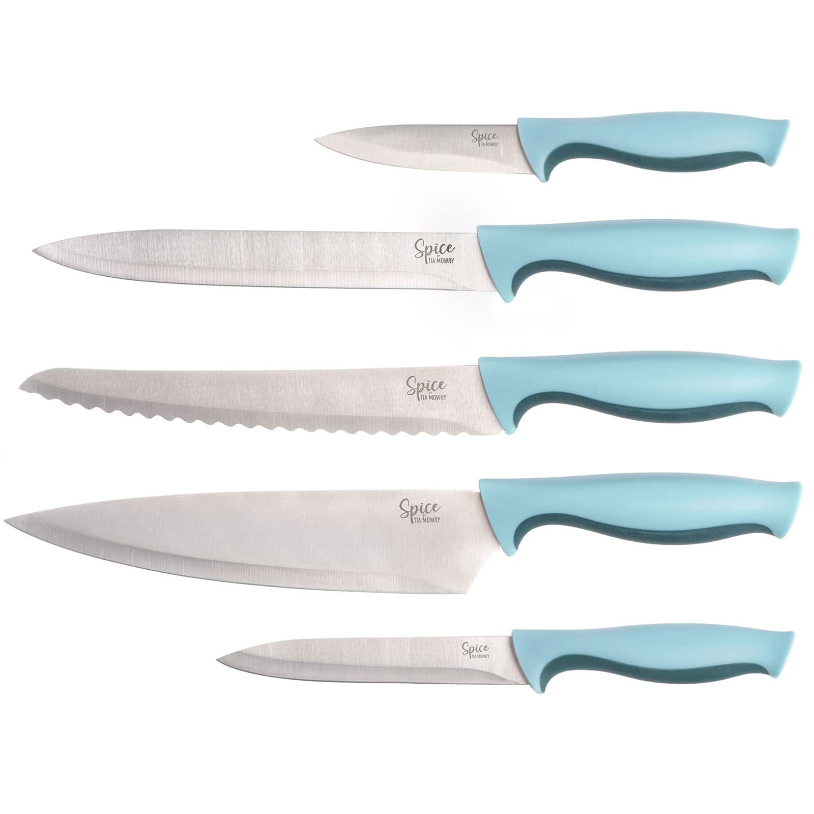 Spice by Tia Mowry Savory Saffron 14 Piece Cutlery Set