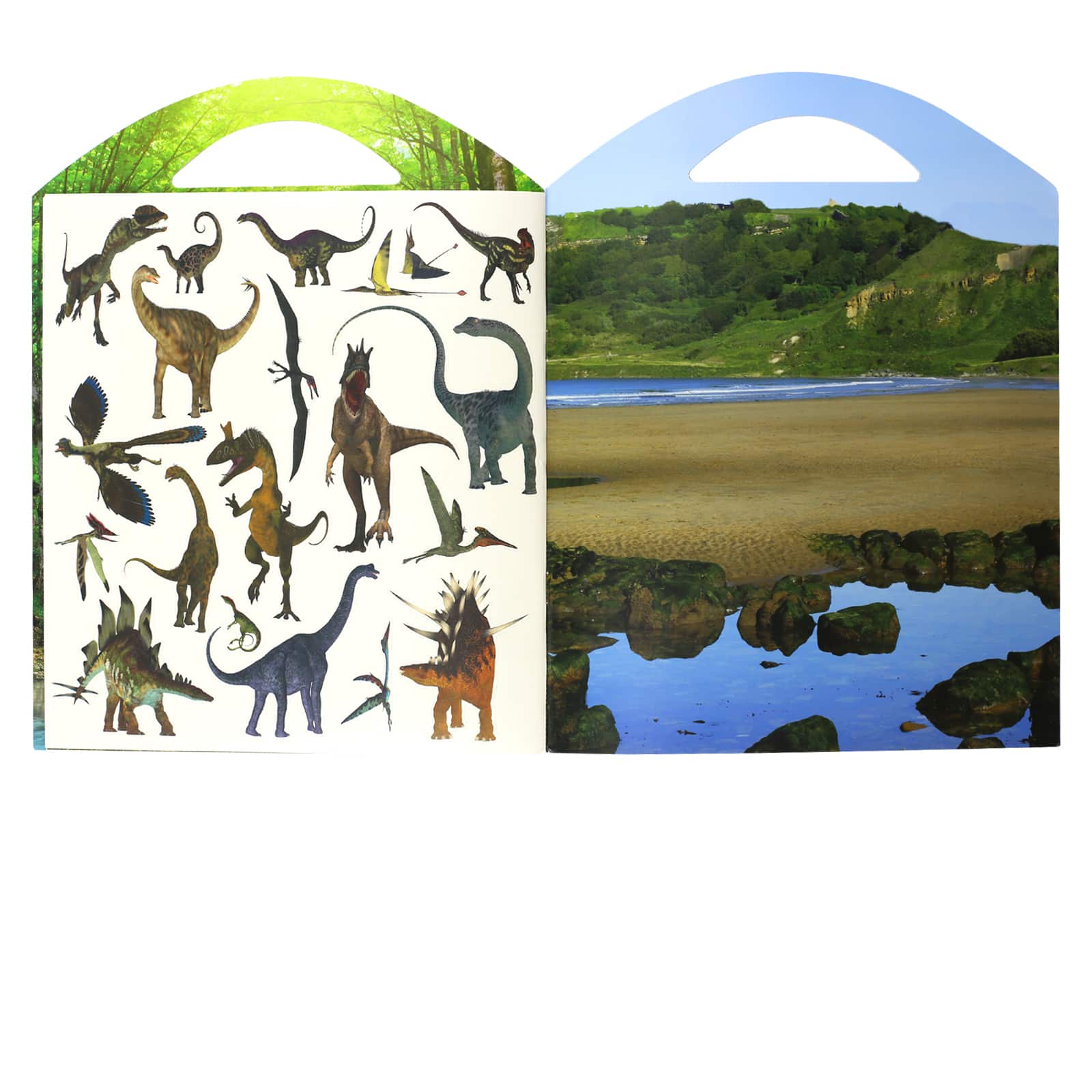 Dinosaur Grab & Go Sticker Set