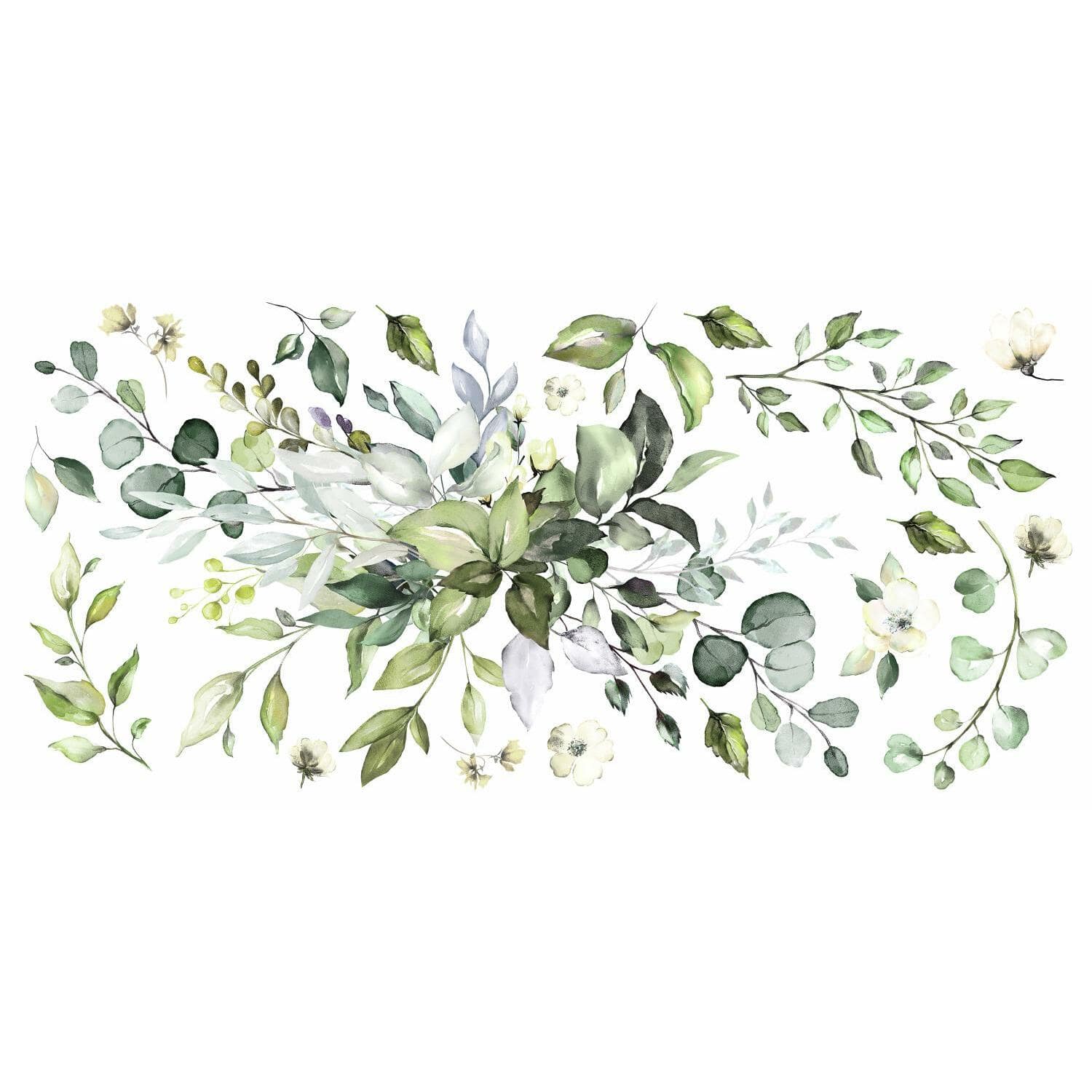 RoomMates Watercolor Floral Arrangement Peel & Stick Giant Decals