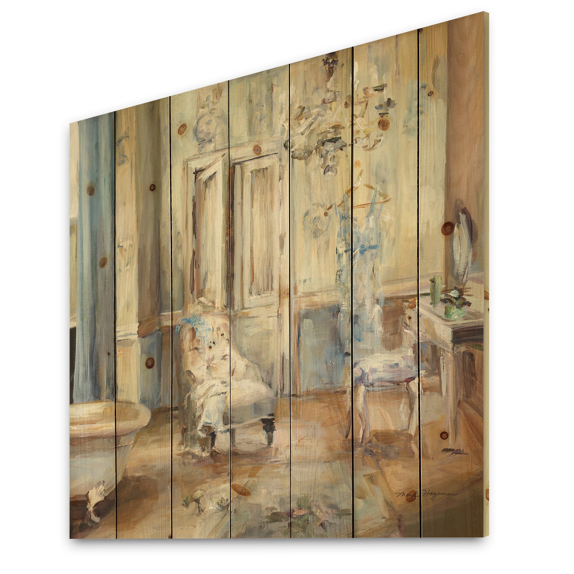 Designart - French Boudoir Bath I