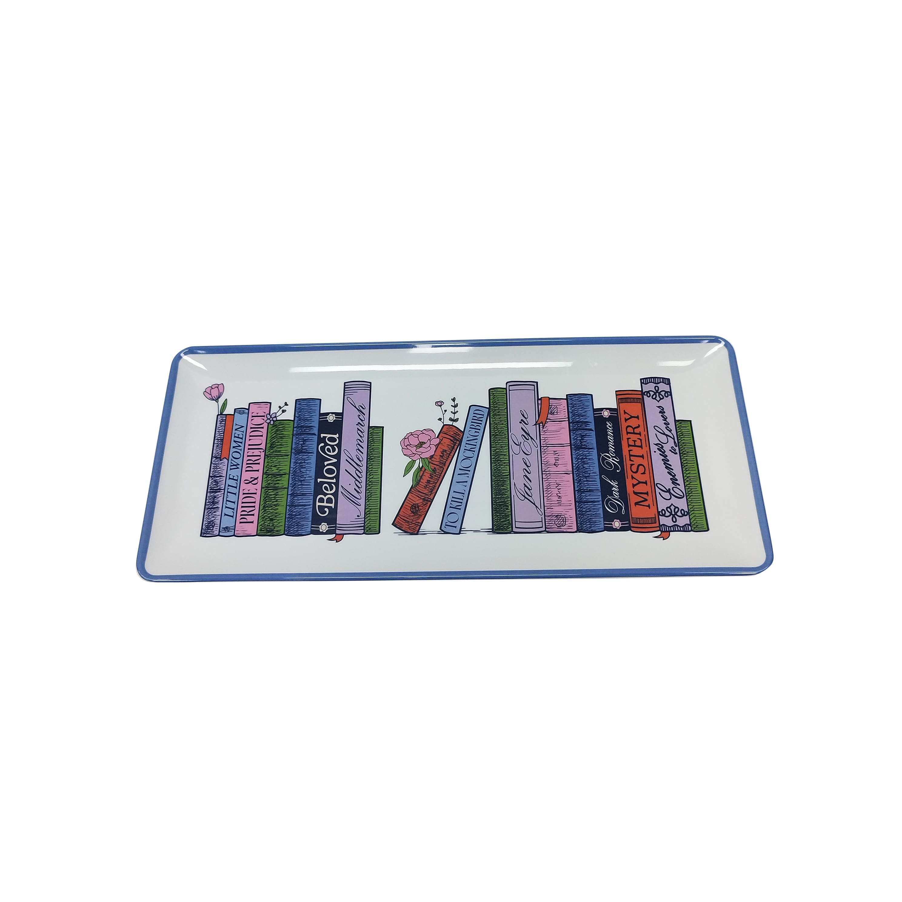 Next Chapter 16" Bookish Melamine Platter by Celebrate It™