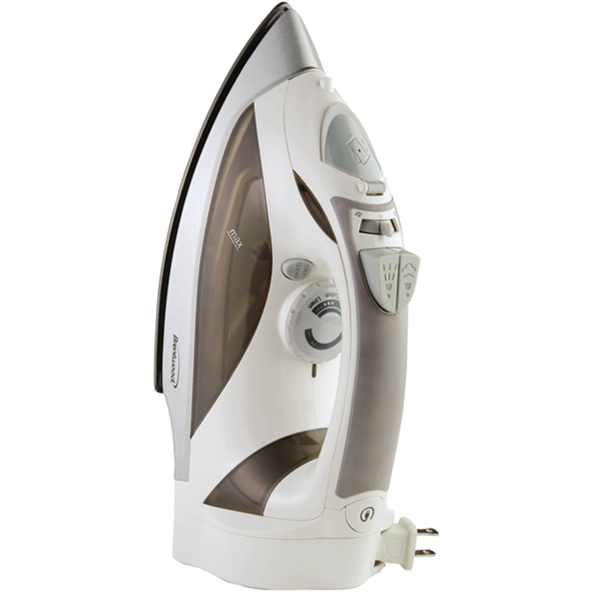 Brentwood 1,200W Nonstick Steam Iron with Retractable Cord