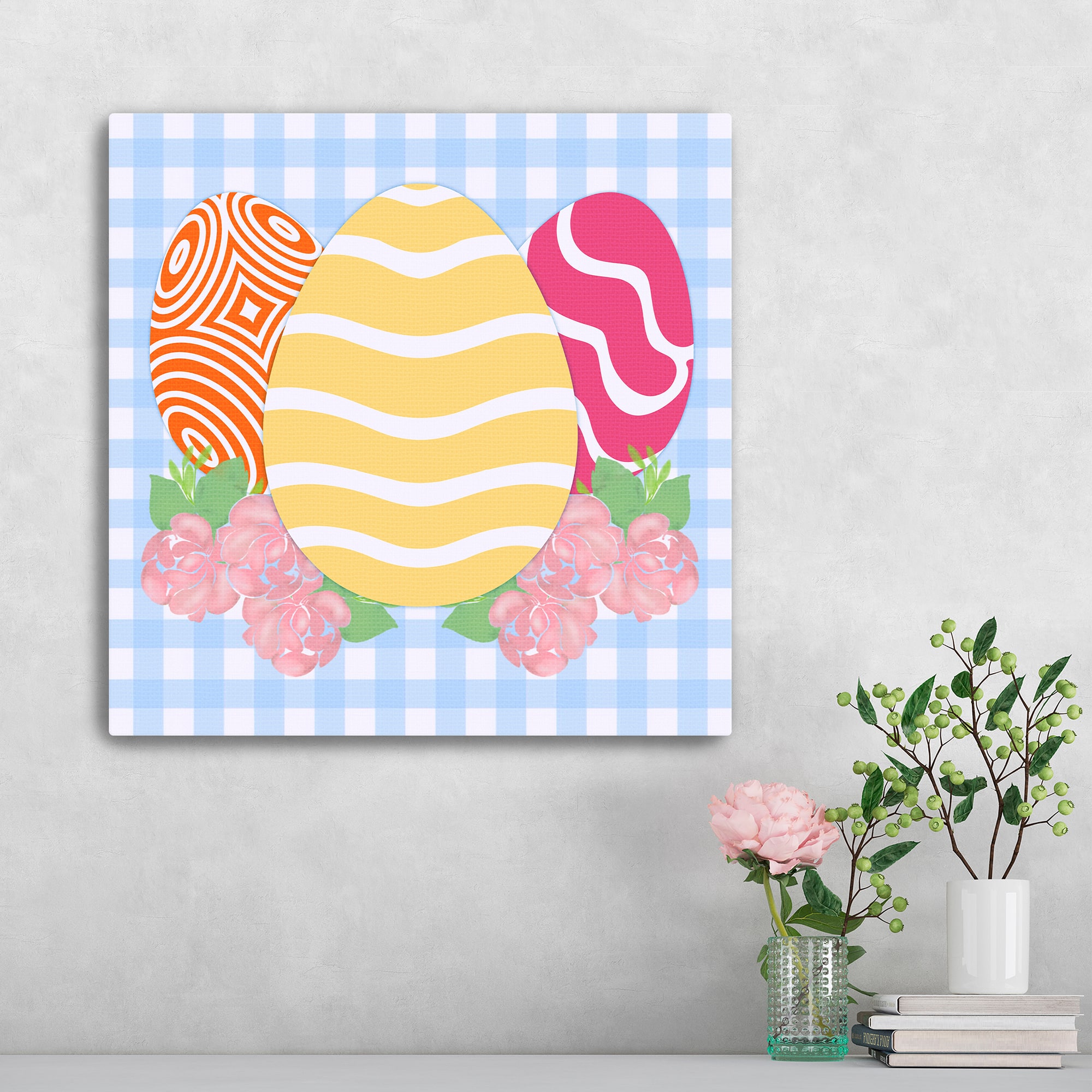 Lumaprints Spring Eggs Canvas Giclée Art