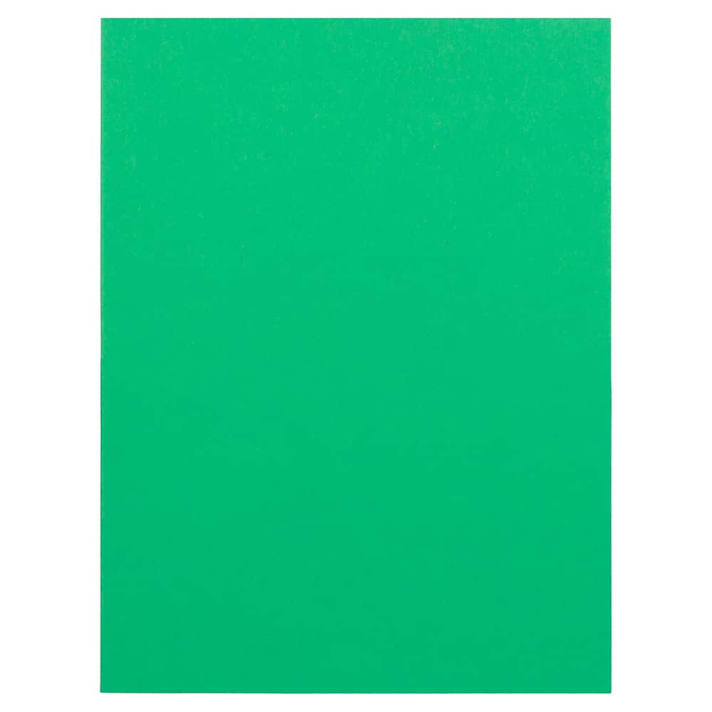 JAM Paper Green Blank Foldover Cards