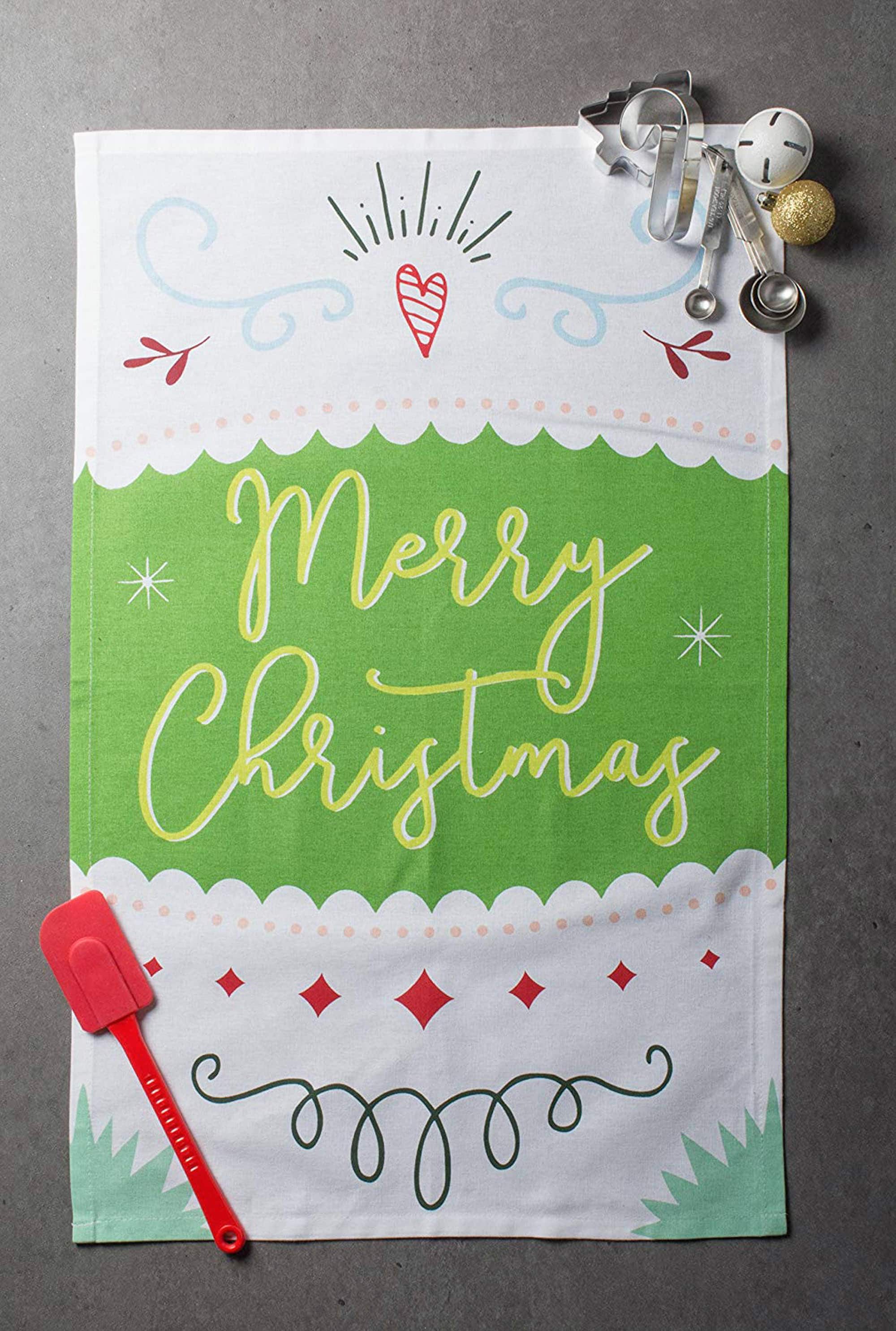 DII® Winter Wishes Holiday Dishtowel Set