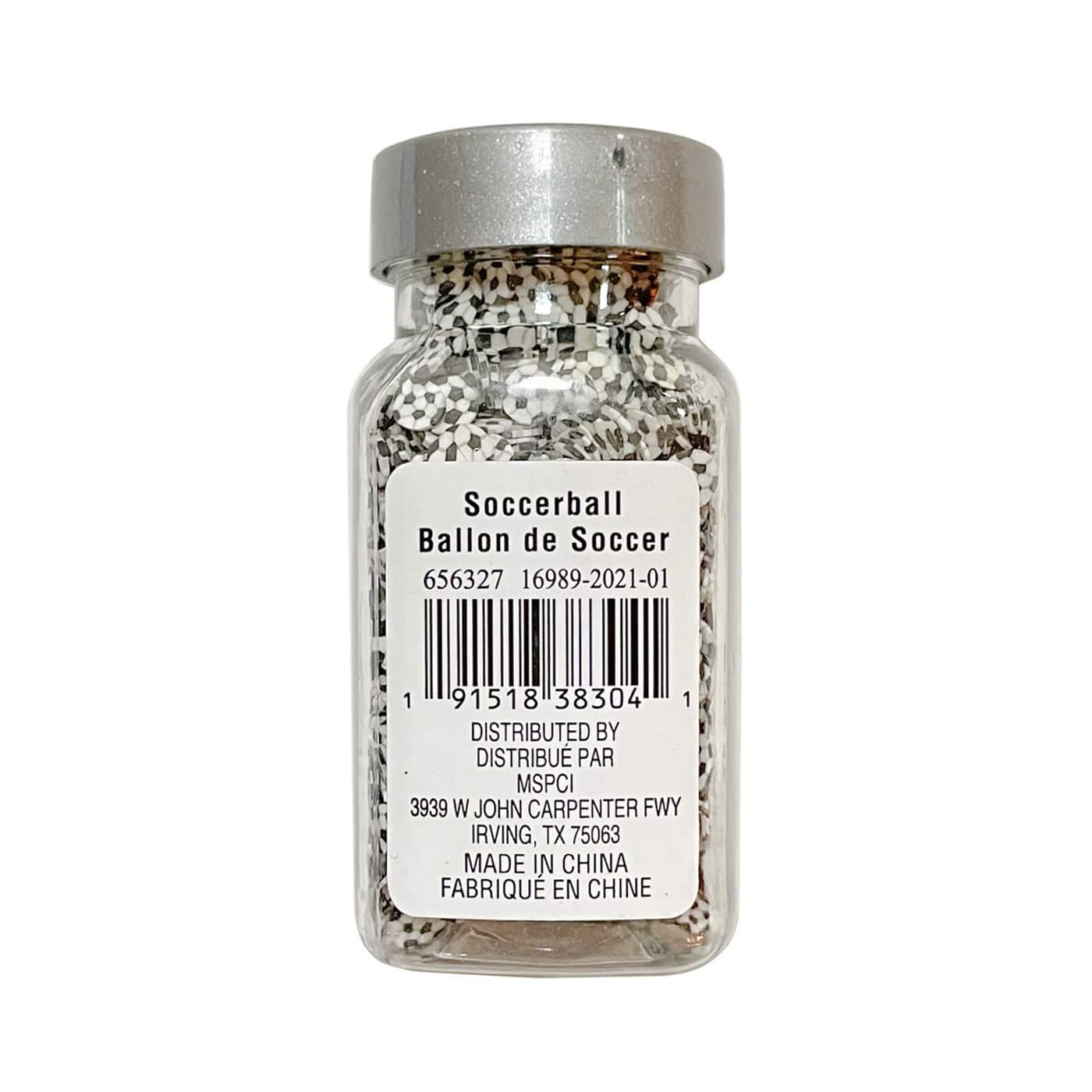 Specialty Glitter Soccer Ball Shapes by Recollections™