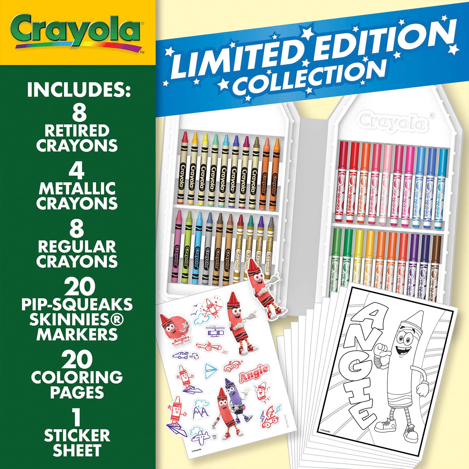 Crayola® Blue Limited Edition Art Case Set