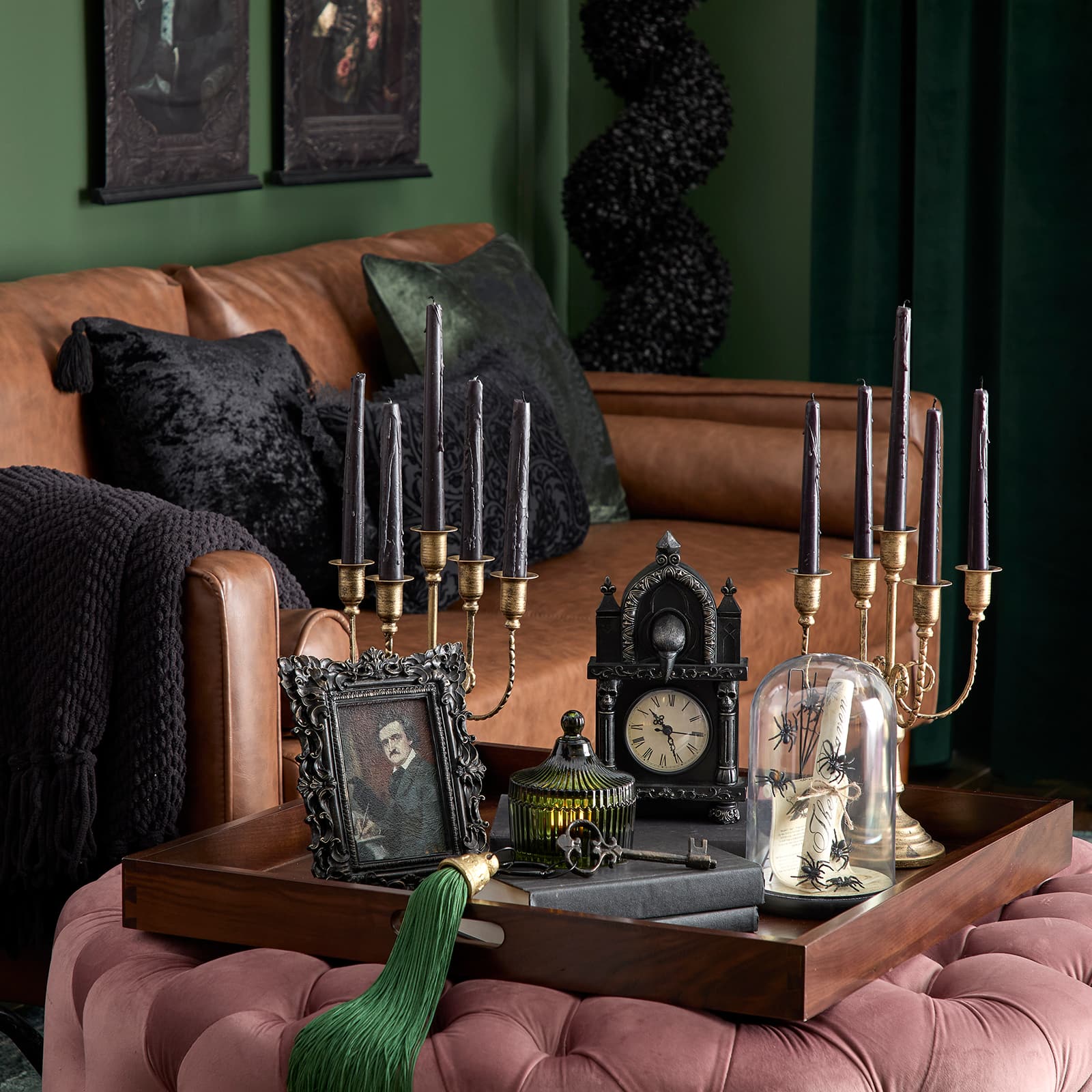 8" Spider Cloche Tabletop Décor by Ashland®
