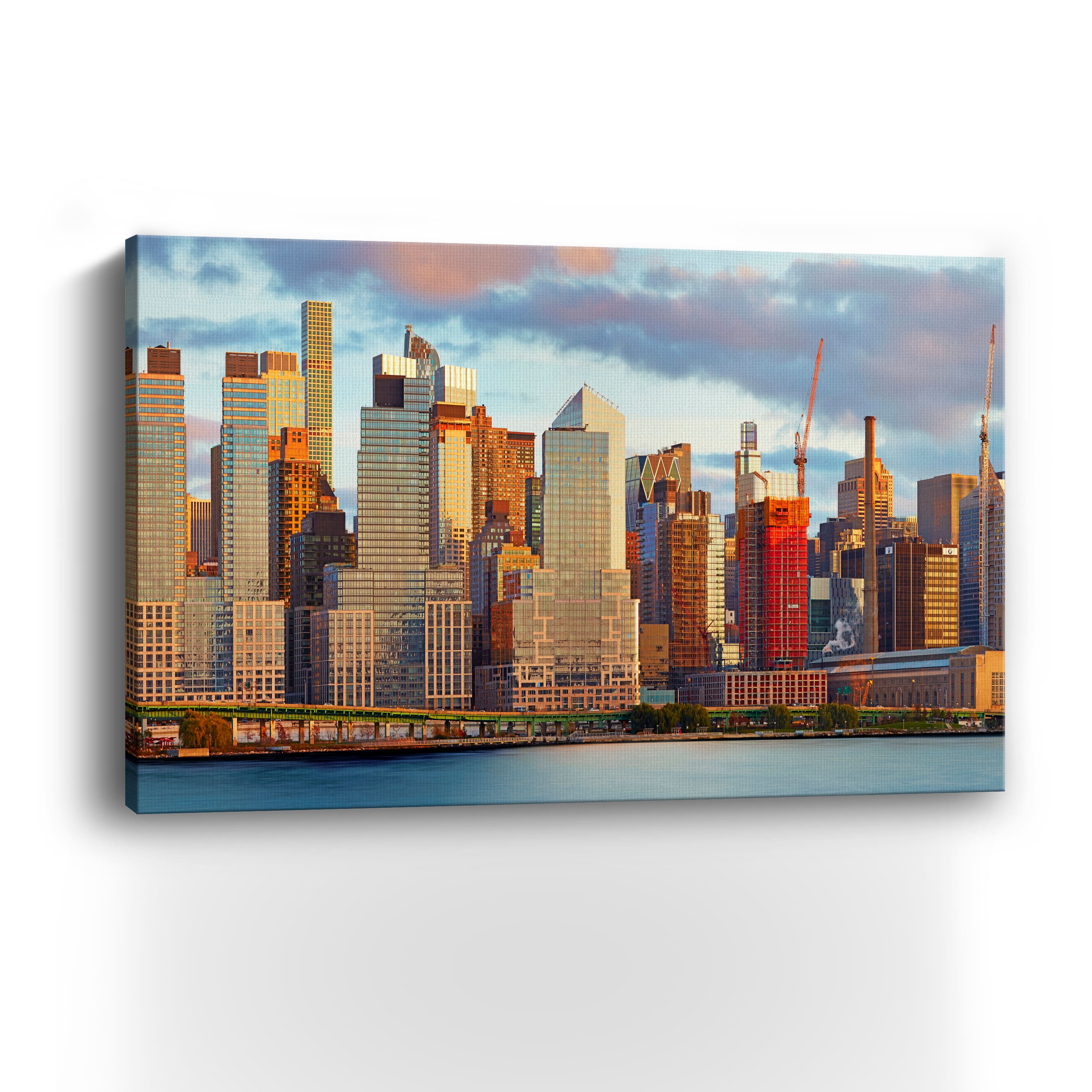 Sunrise Manhattan Canvas Giclee