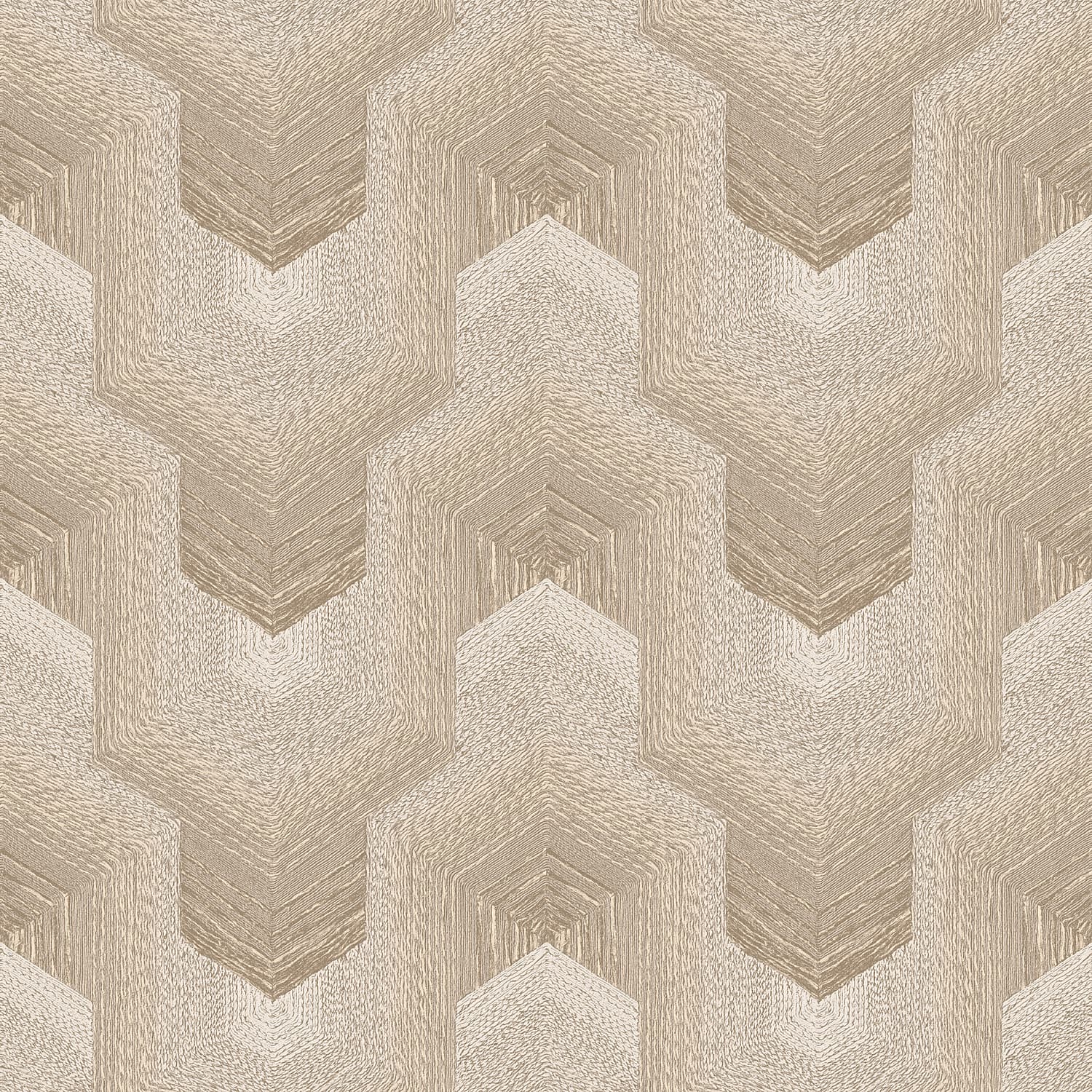 Designs Direct Embroidered Polygonal Dream Wallpaper
