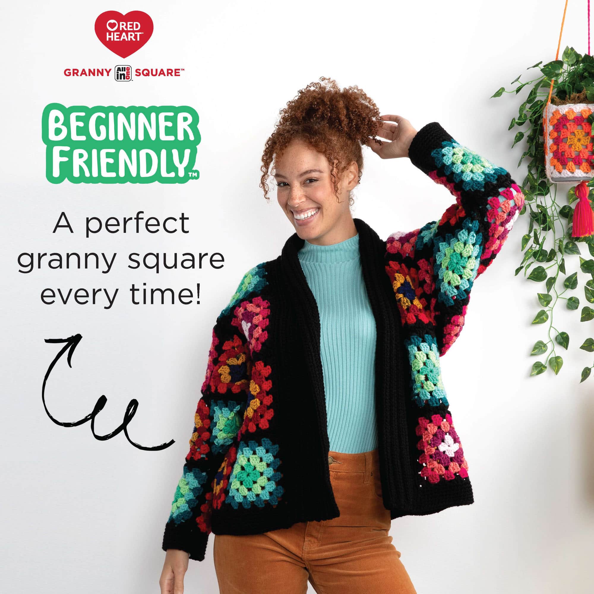 3 Pack Red Heart® All in One™ Granny Square™ Yarn