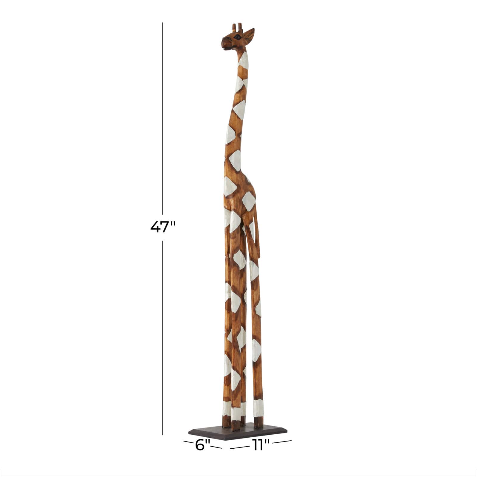 Brown Albizia Bohemian Sculpture, 11" x 11" x 6"