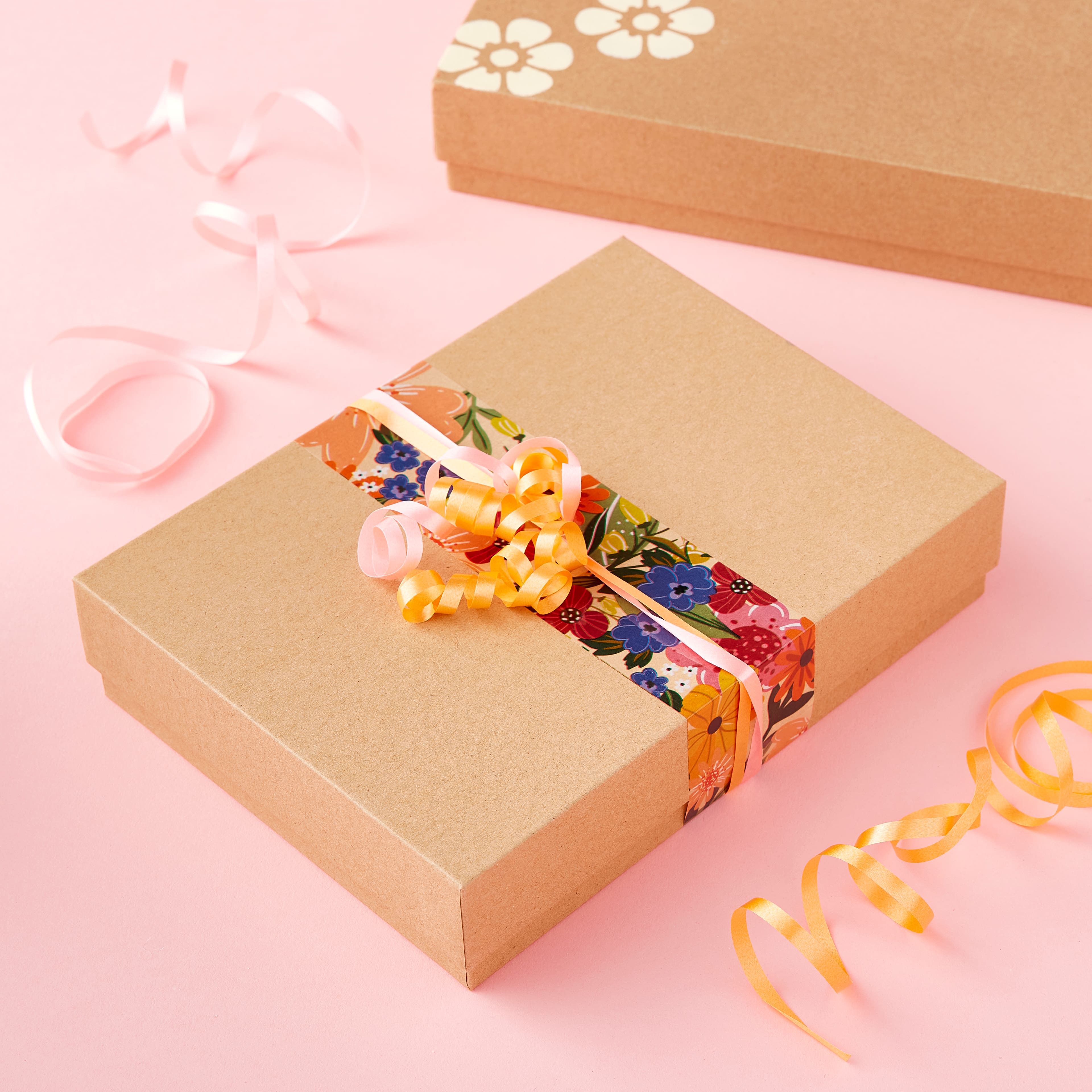 Kraft Frame Box by Celebrate It™