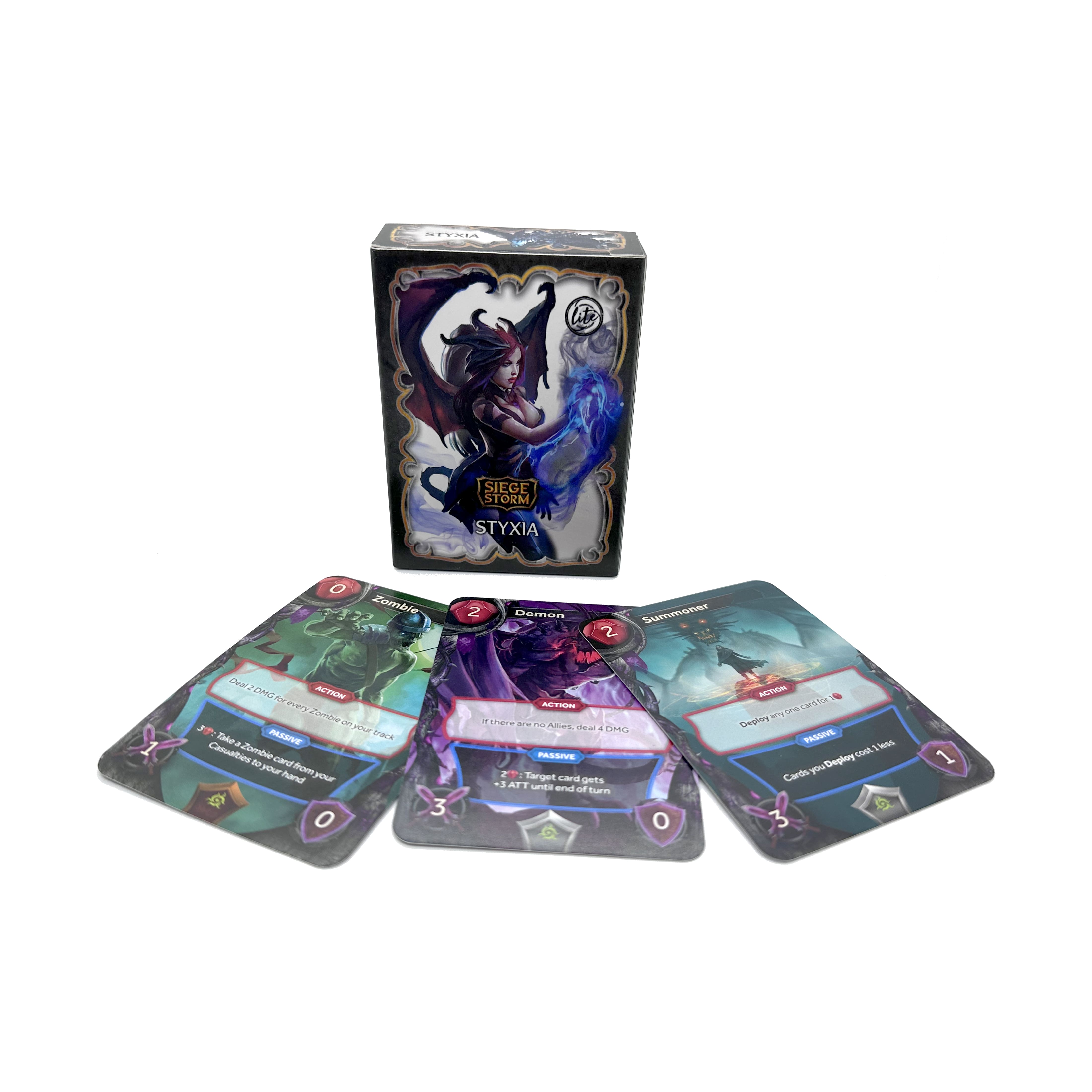SiegeStorm: Styxia Faction Deck