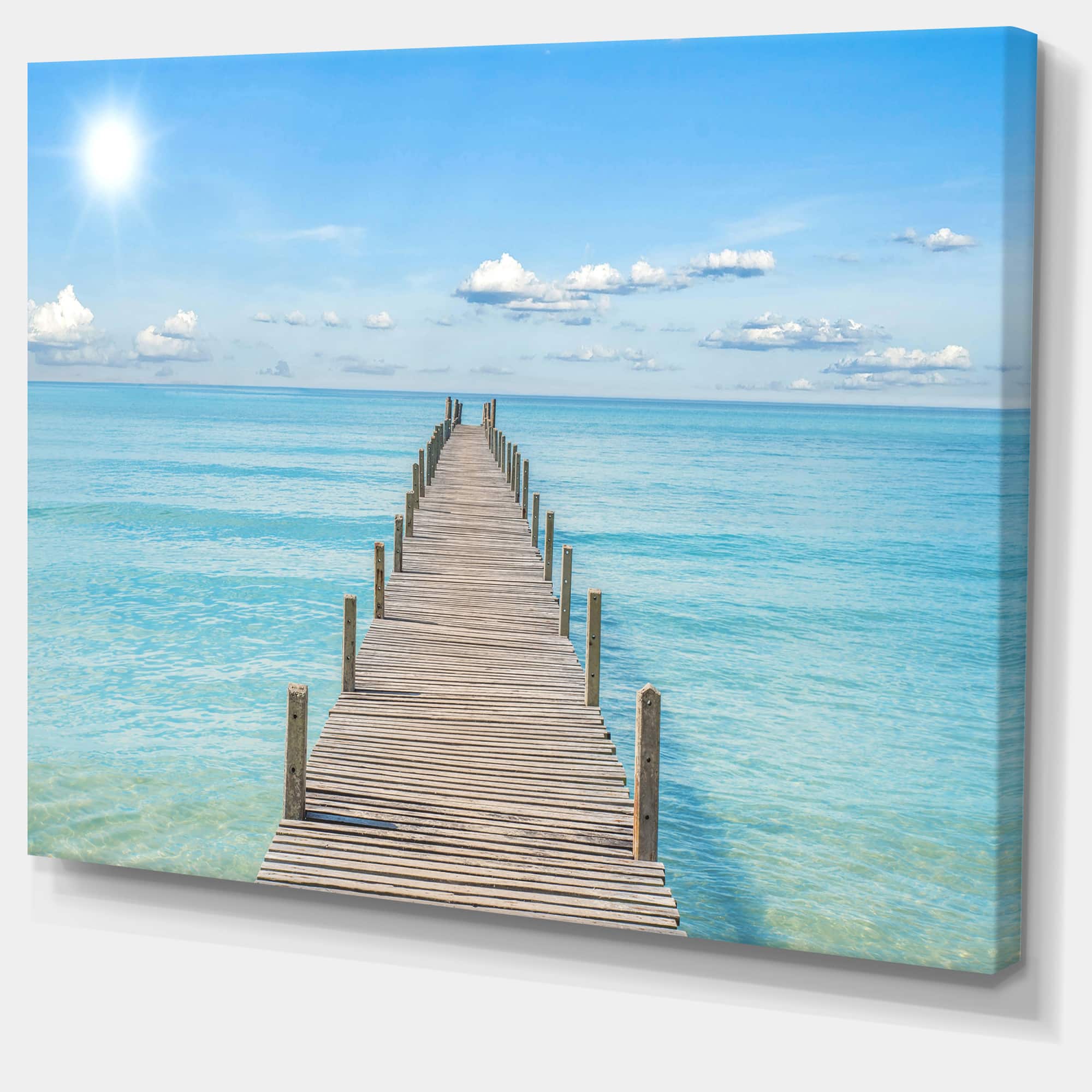 Designart - Pier Infinite to the Sea