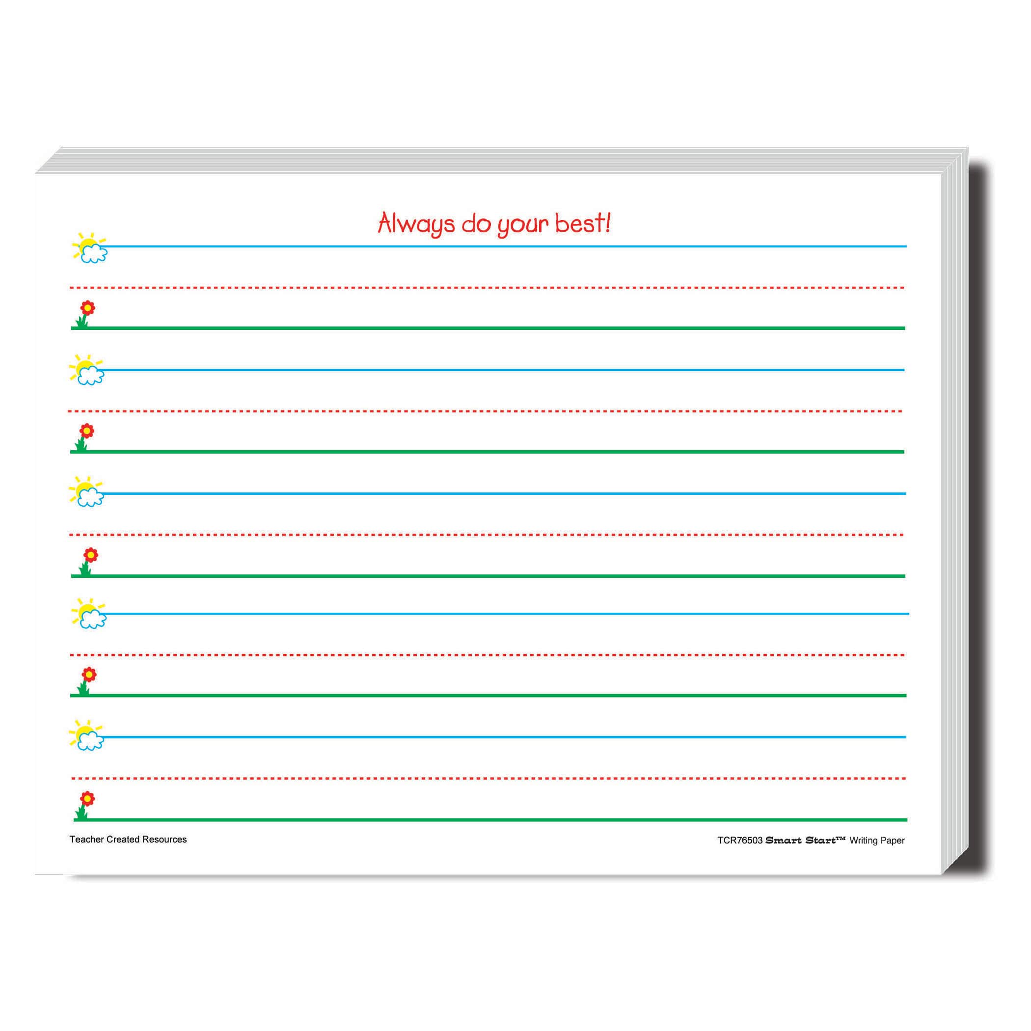 Smart Start Story Paper