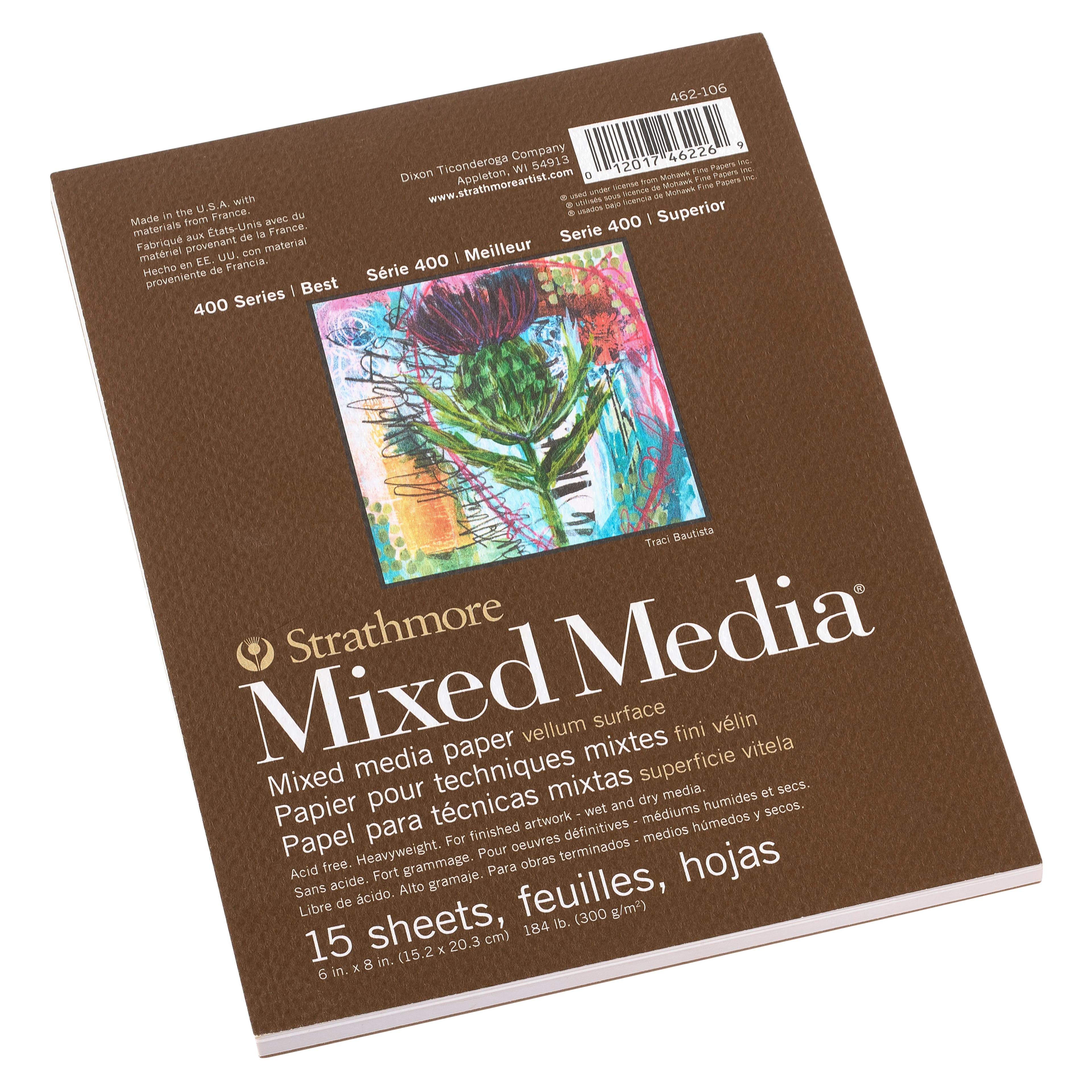 12 Pack: Strathmore® 400 Series Mixed Media Paper Pad