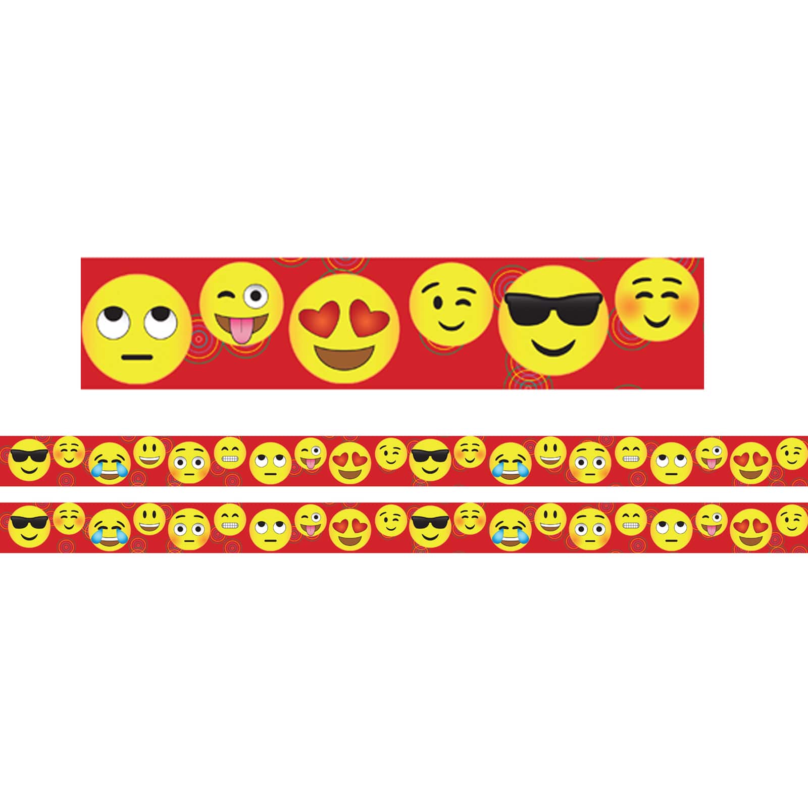 Charles Leonard Emoji Theme Magnetic Border, 48ft.