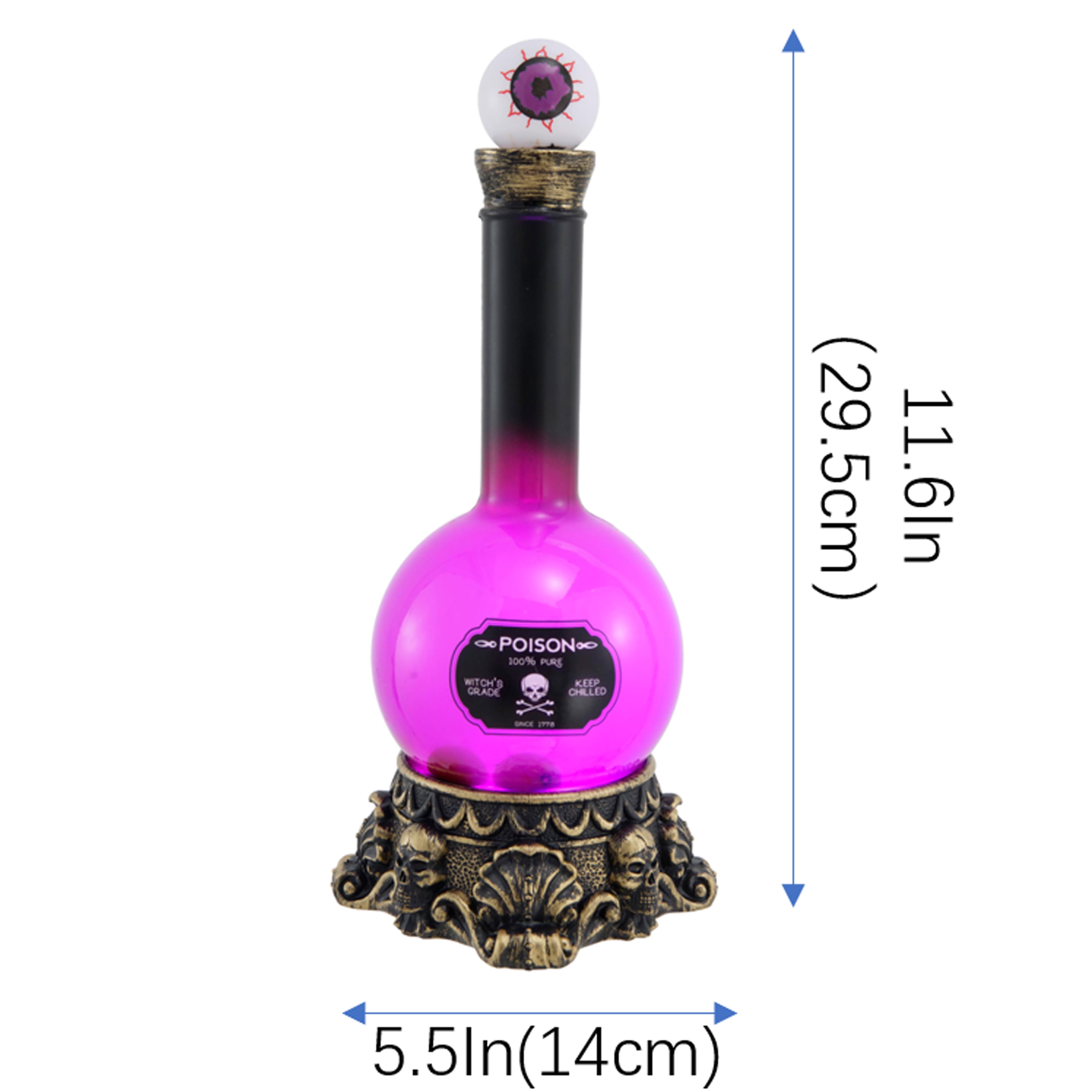 11.5" Purple LED Potion Bottle by Ashland®