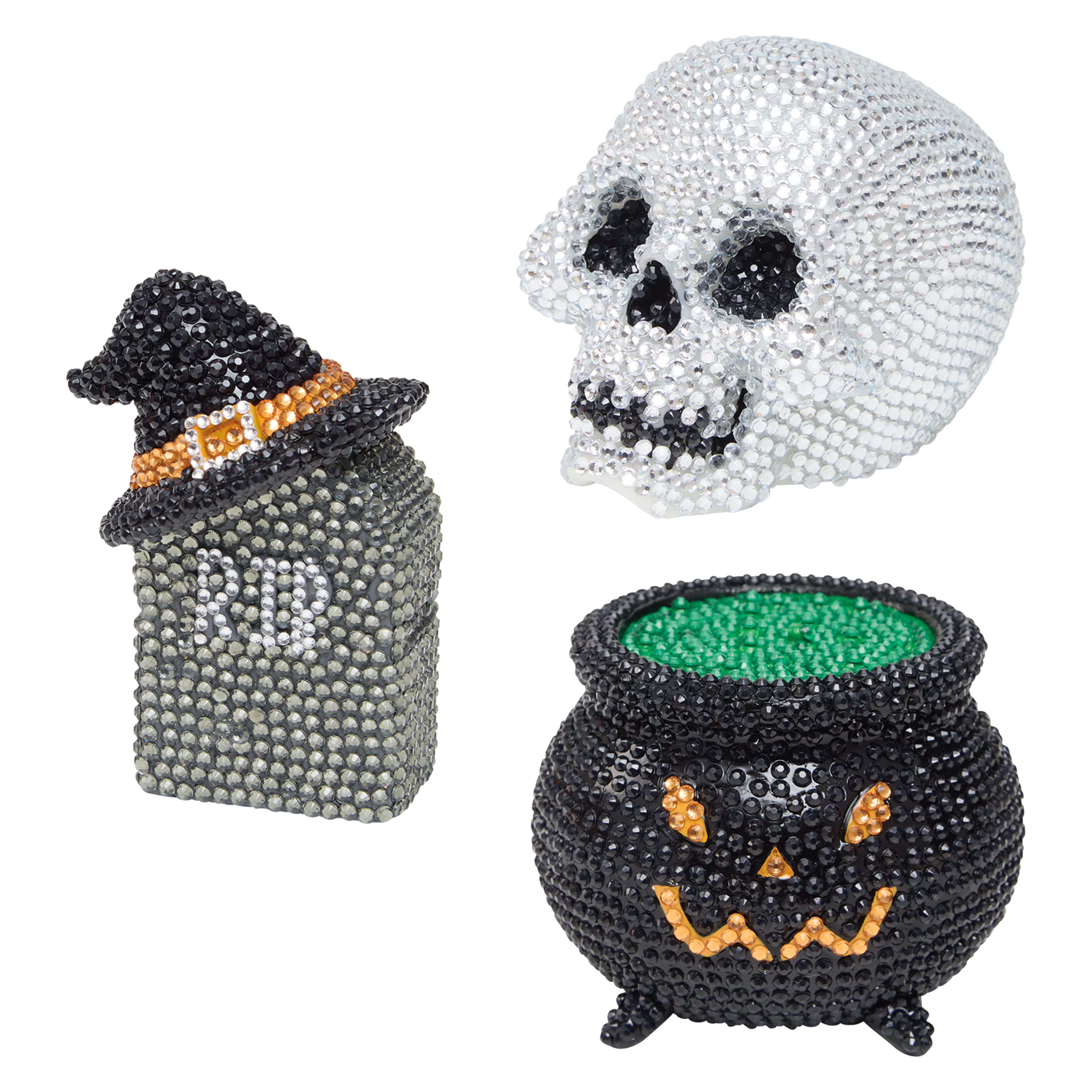 3" Halloween Icon Mystery 3D Diamond Art Kit by Make Market®