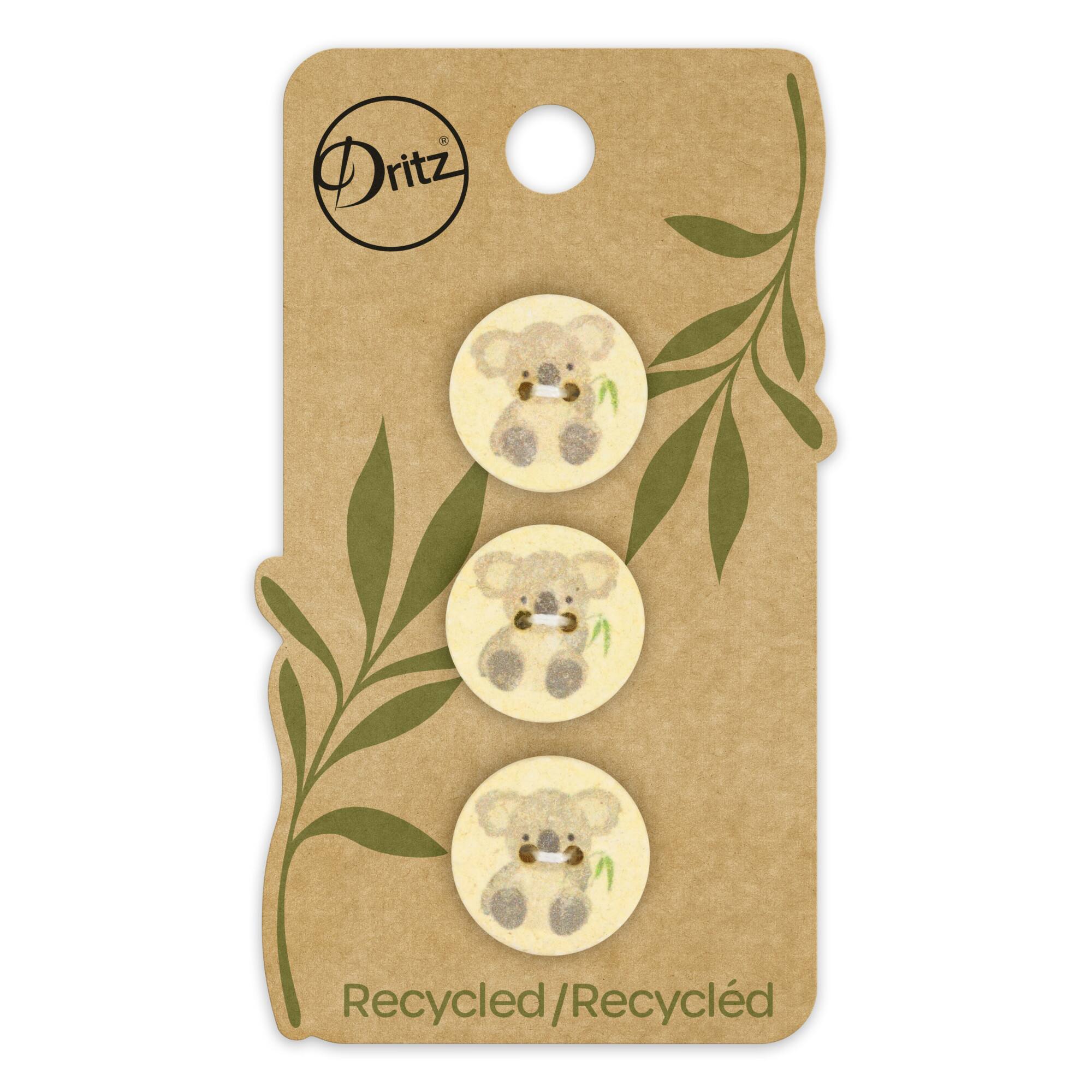 Dritz® 18mm Recycled Cotton Koala Button