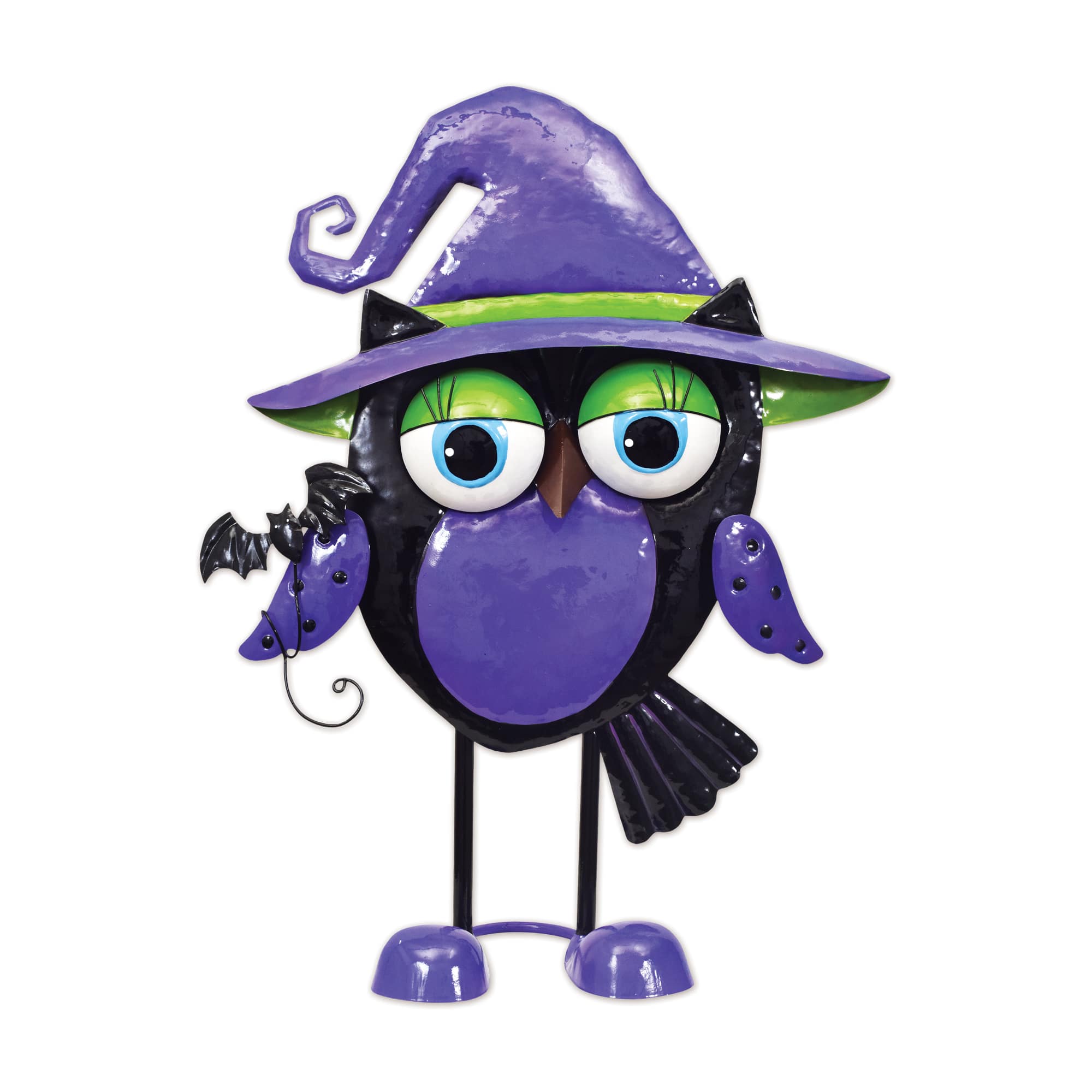 Sunset Vista Designs® 24" Whimsical Blinky the Owl Halloween Porch Sitter