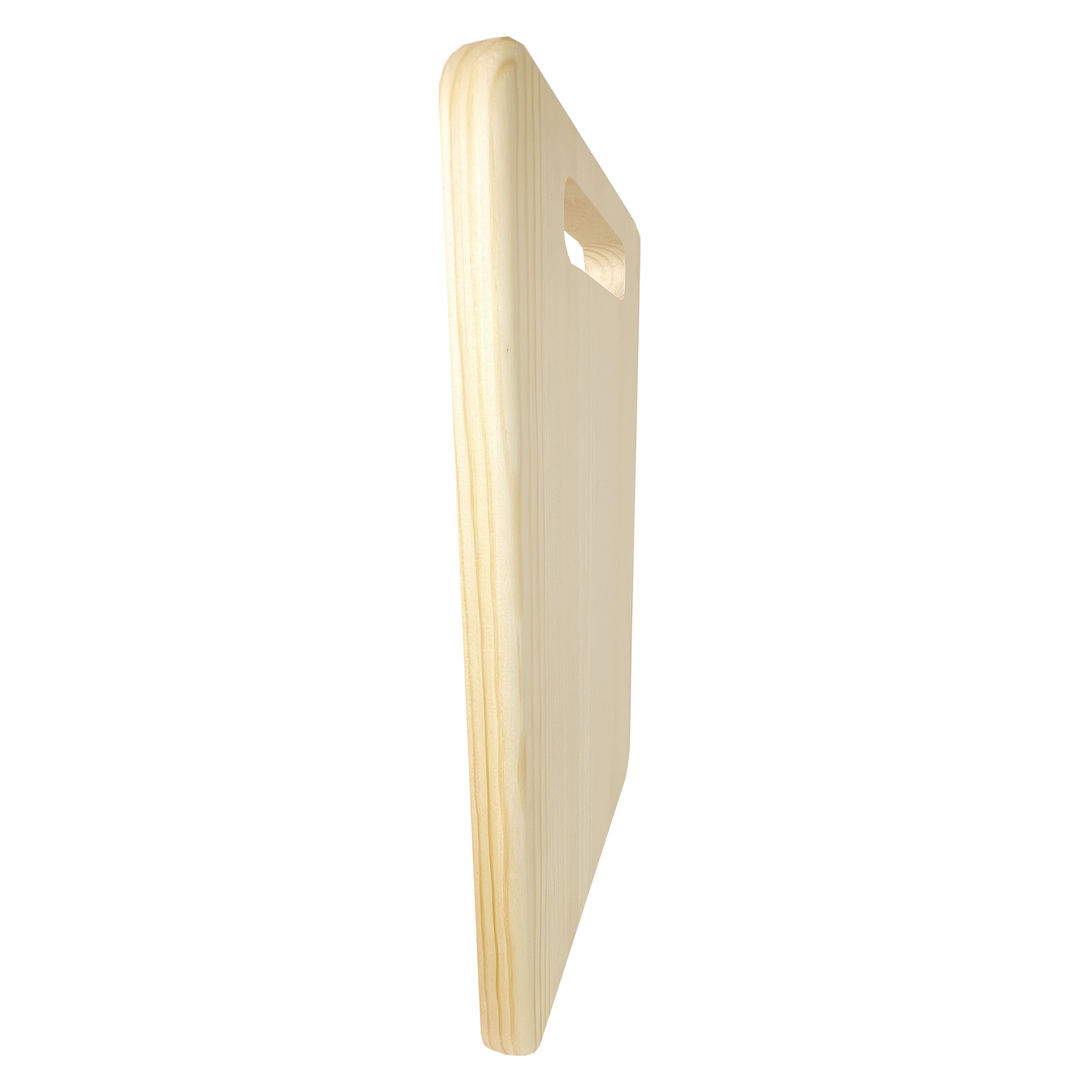 13" Unfinished Wood Cutting Board