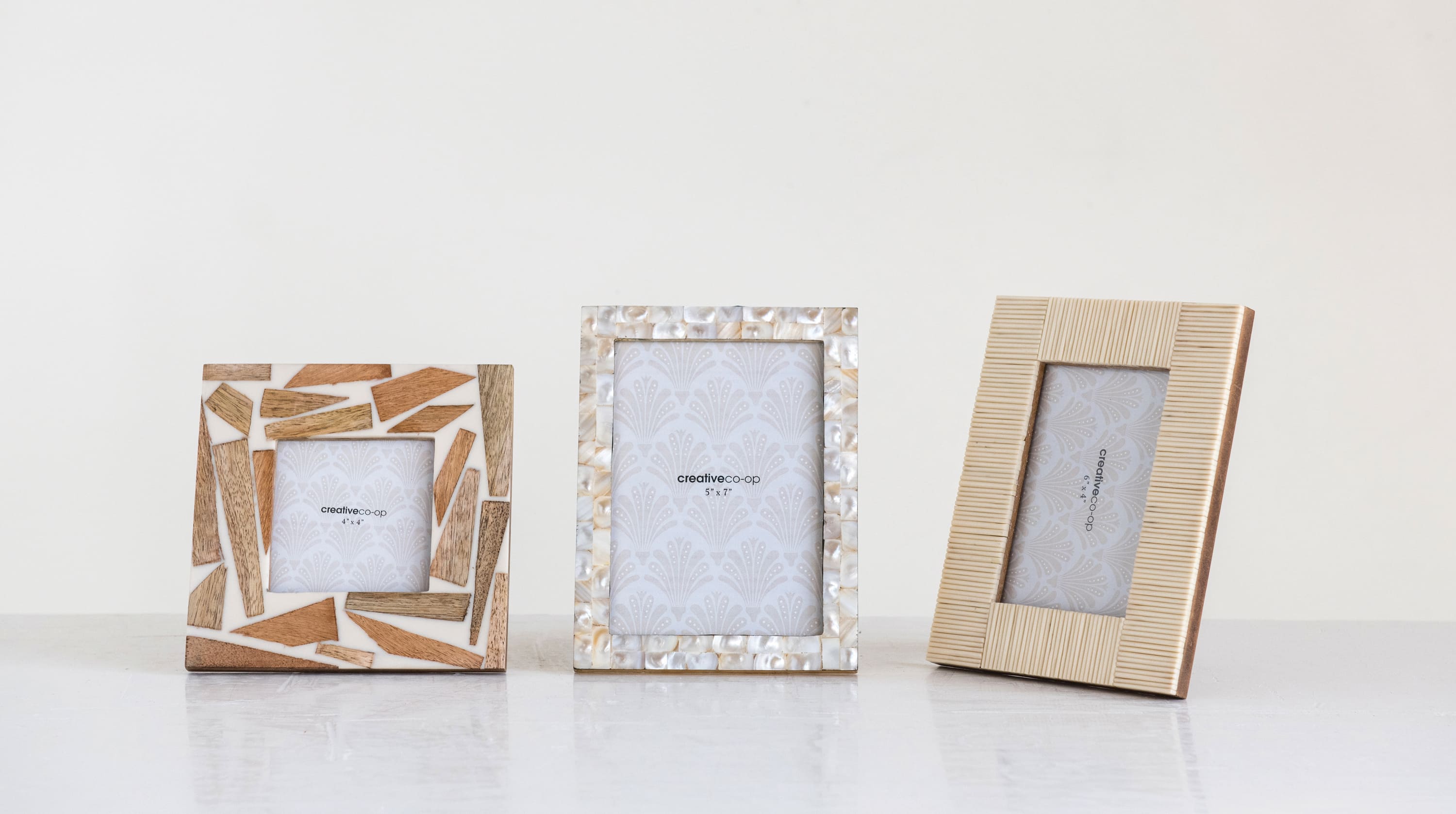 Hello Honey® Mother of Pearl 5" x 7" Photo Frame