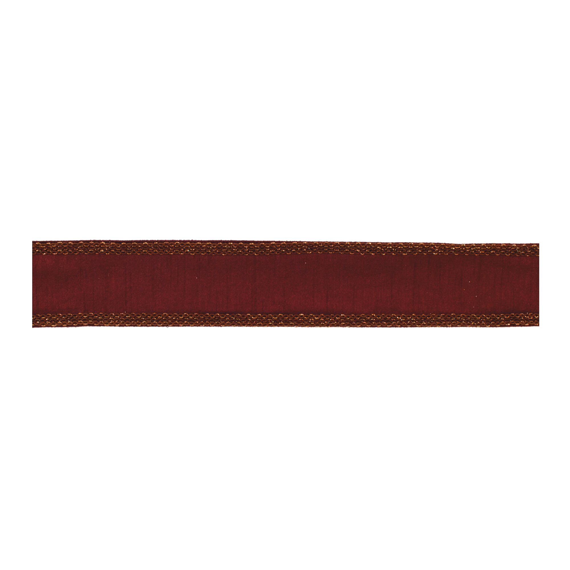 Melrose 2.5" x 5yd. Burgundy Holiday Ribbon
