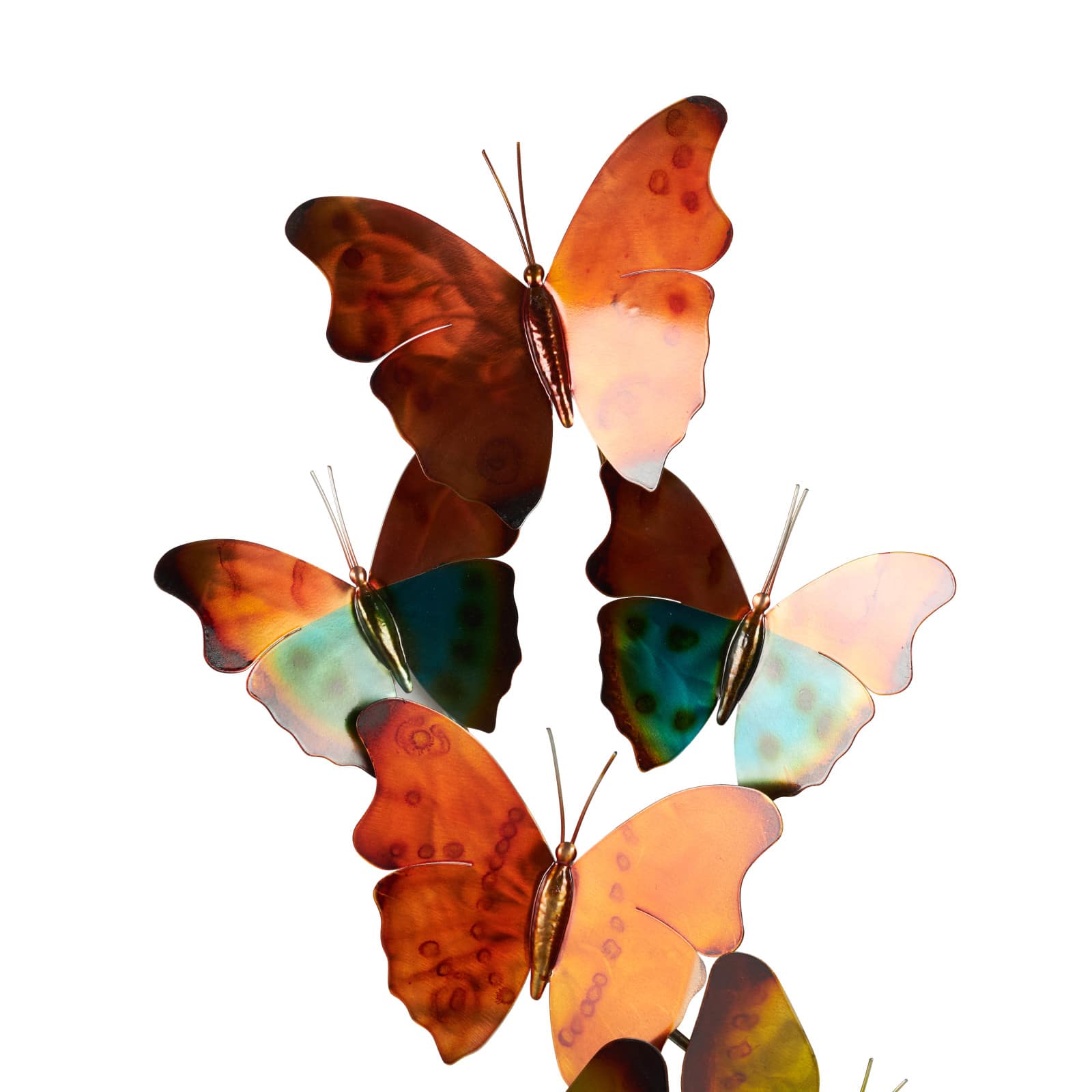 35.5" Stainless Steel Butterfly Wall Décor