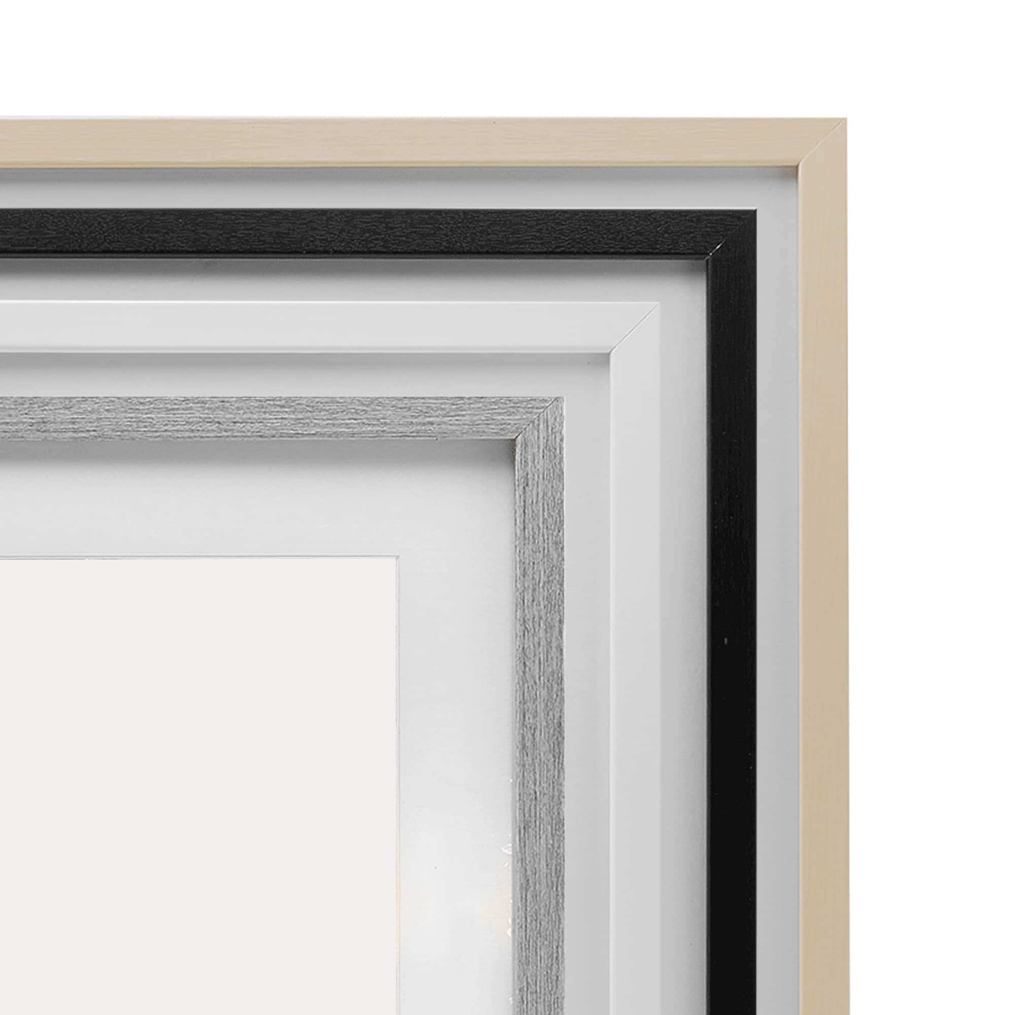 Stupell Industries Cluster of Hearts Shape Framed Print Under Glass Wall Art