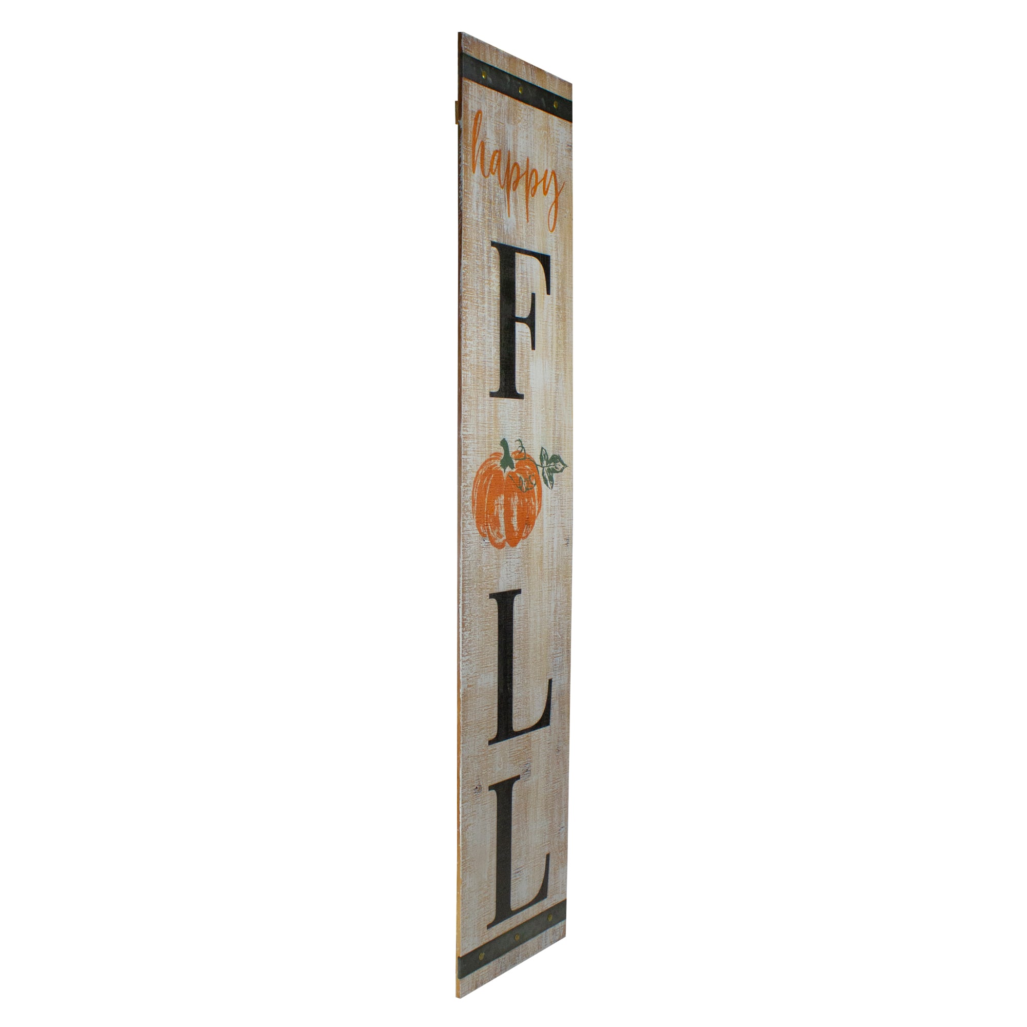 48" Orange & Black Happy Fall Wall Sign