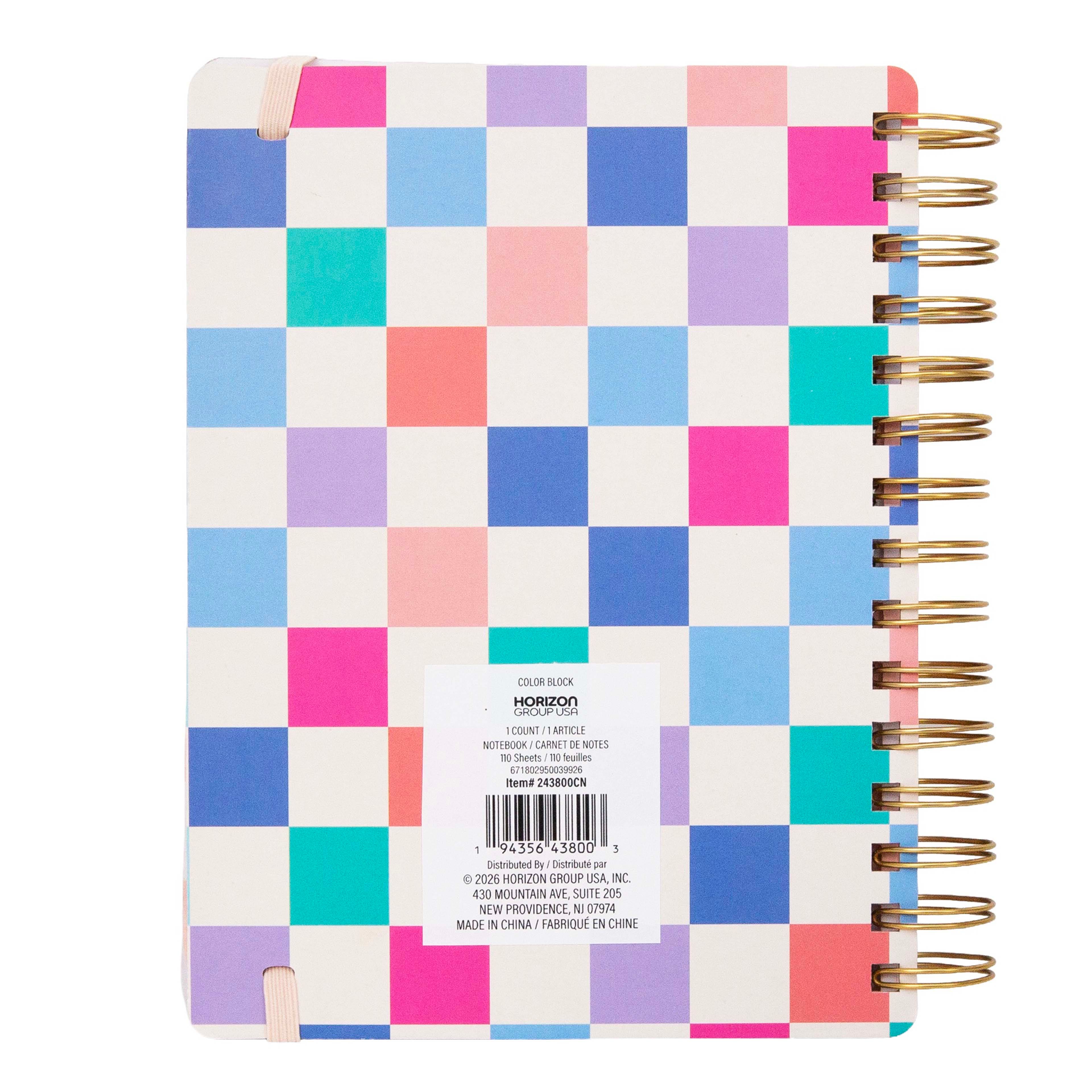 6" x 8" Spiral-Bound Notebook
