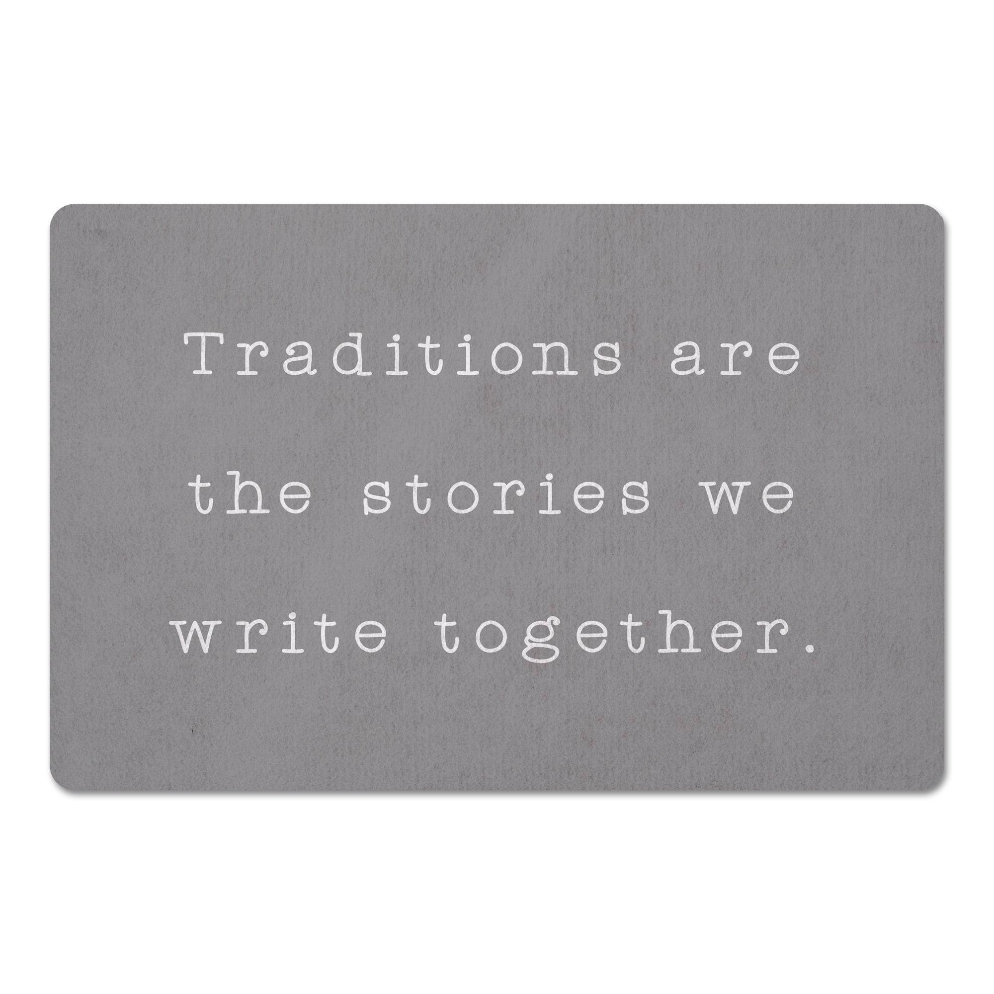 18" x 27" Traditions Together Floor Mat