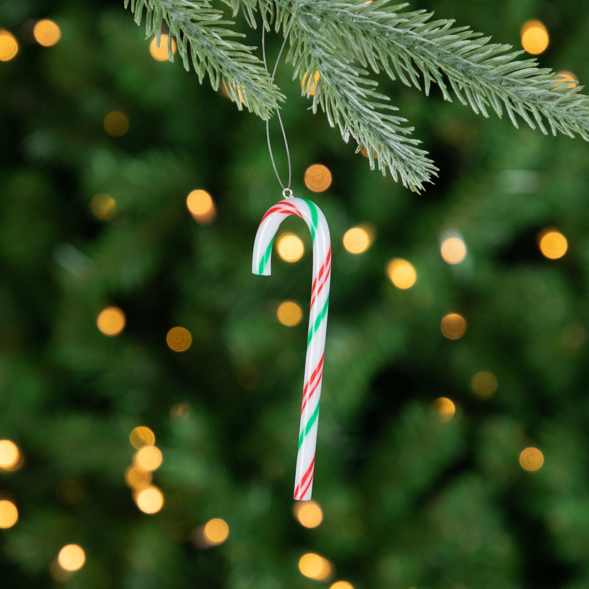 Northlight 3.25" Twist Candy Cane Christmas Ornaments, 12ct.