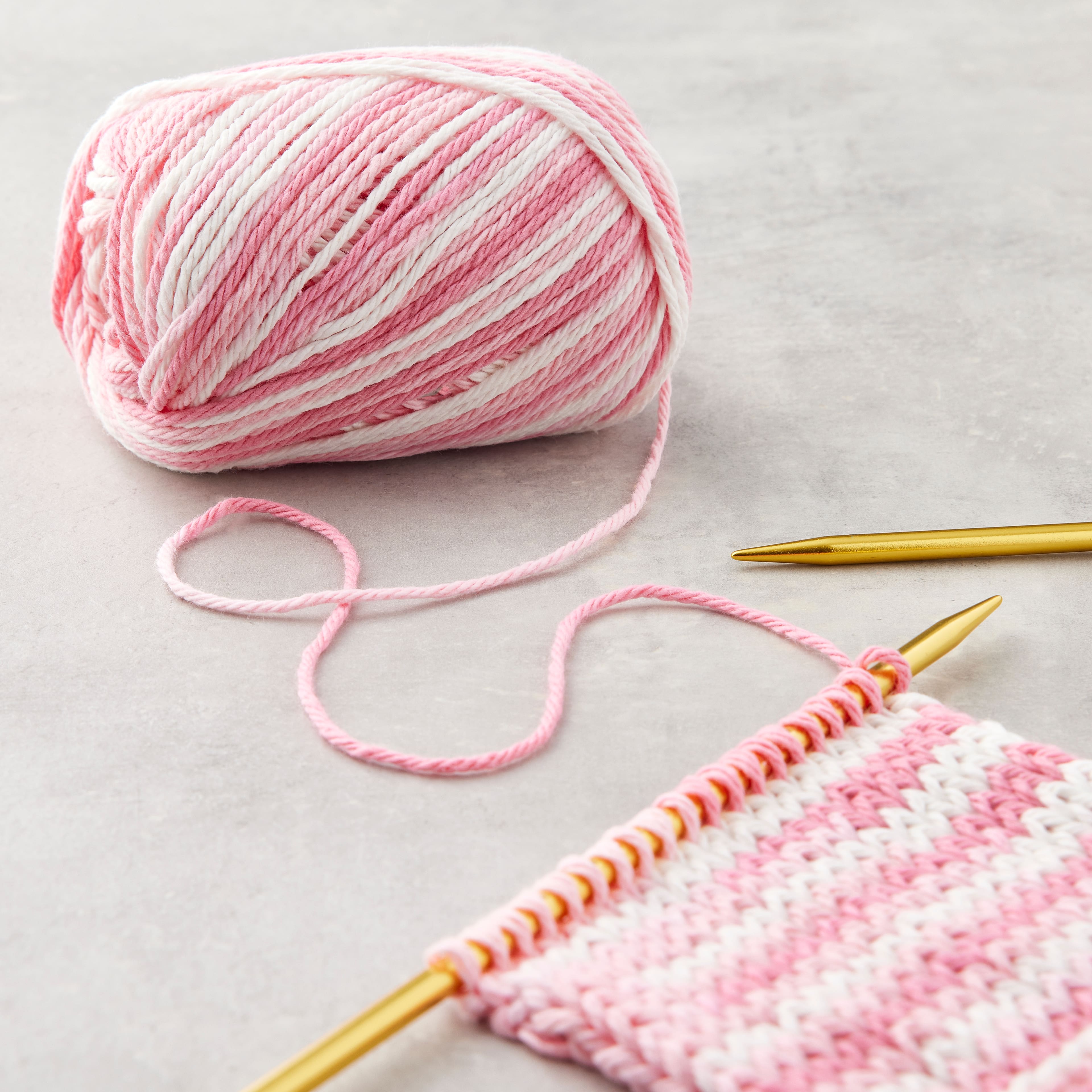 18 Pack: Classic Cotton™ Patterned Yarn by Loops & Threads®