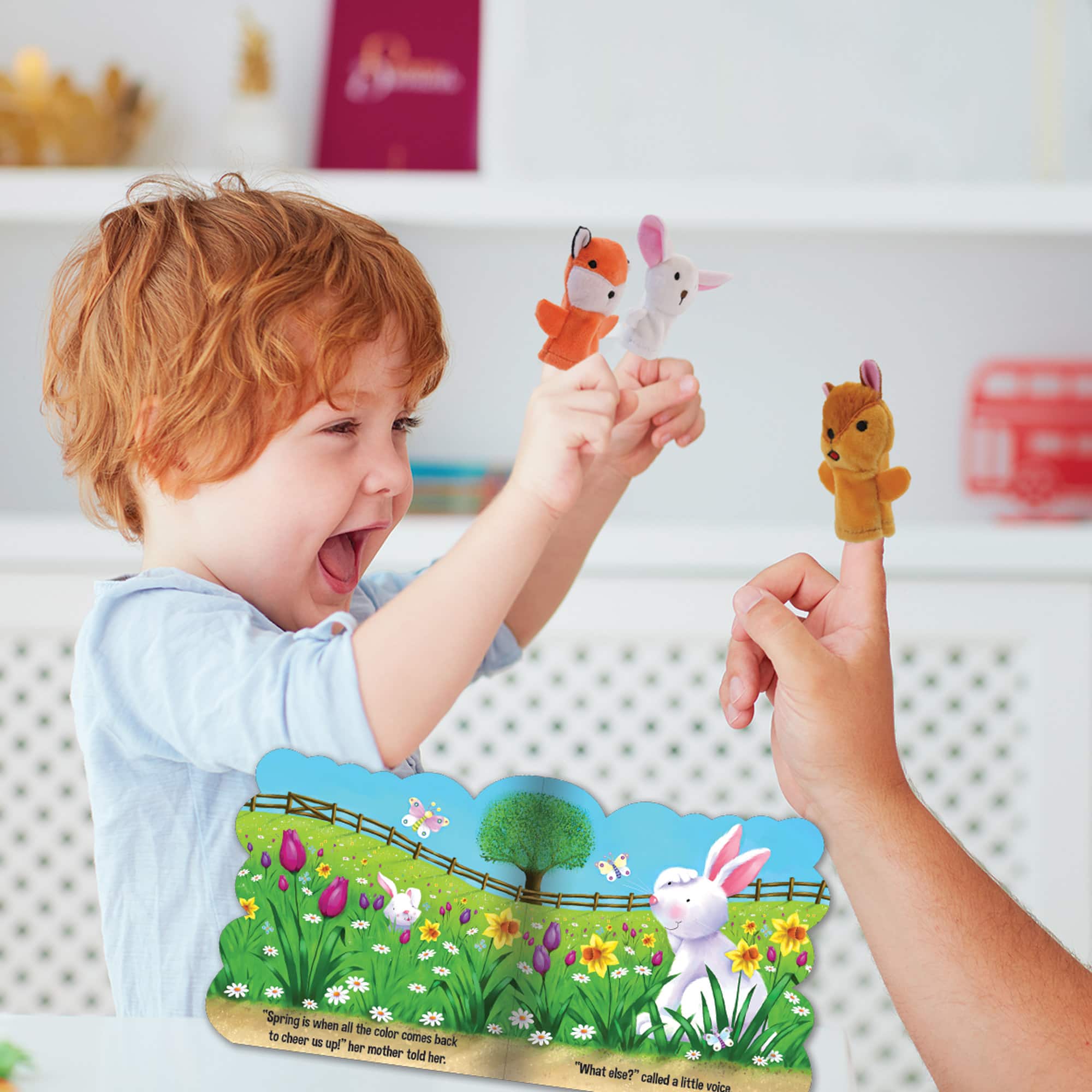 SpiceBox First Library Four Seasons Die-Cut Board Book Set