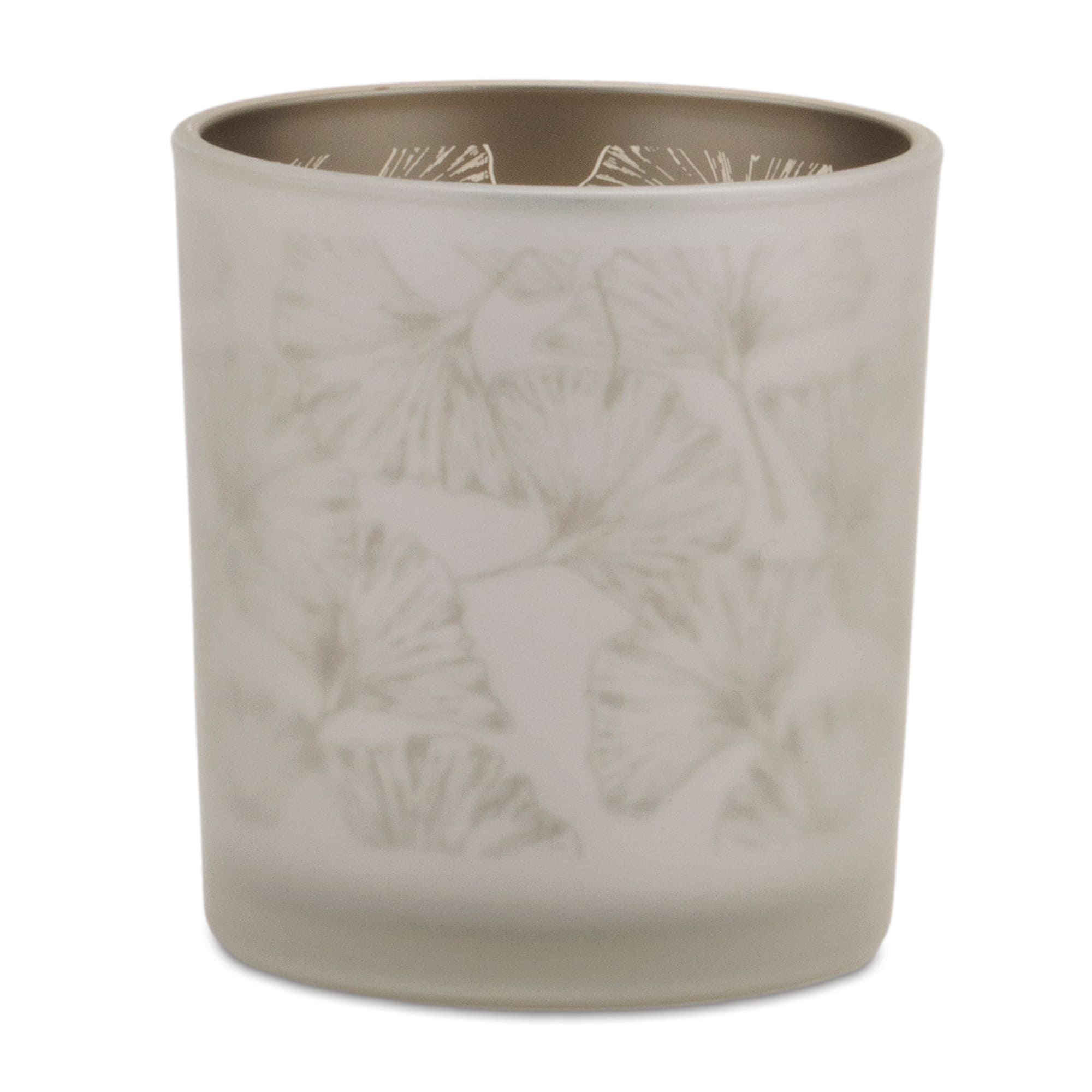 3" Silver & Gold Glass Votive Candle Holders, 3ct.