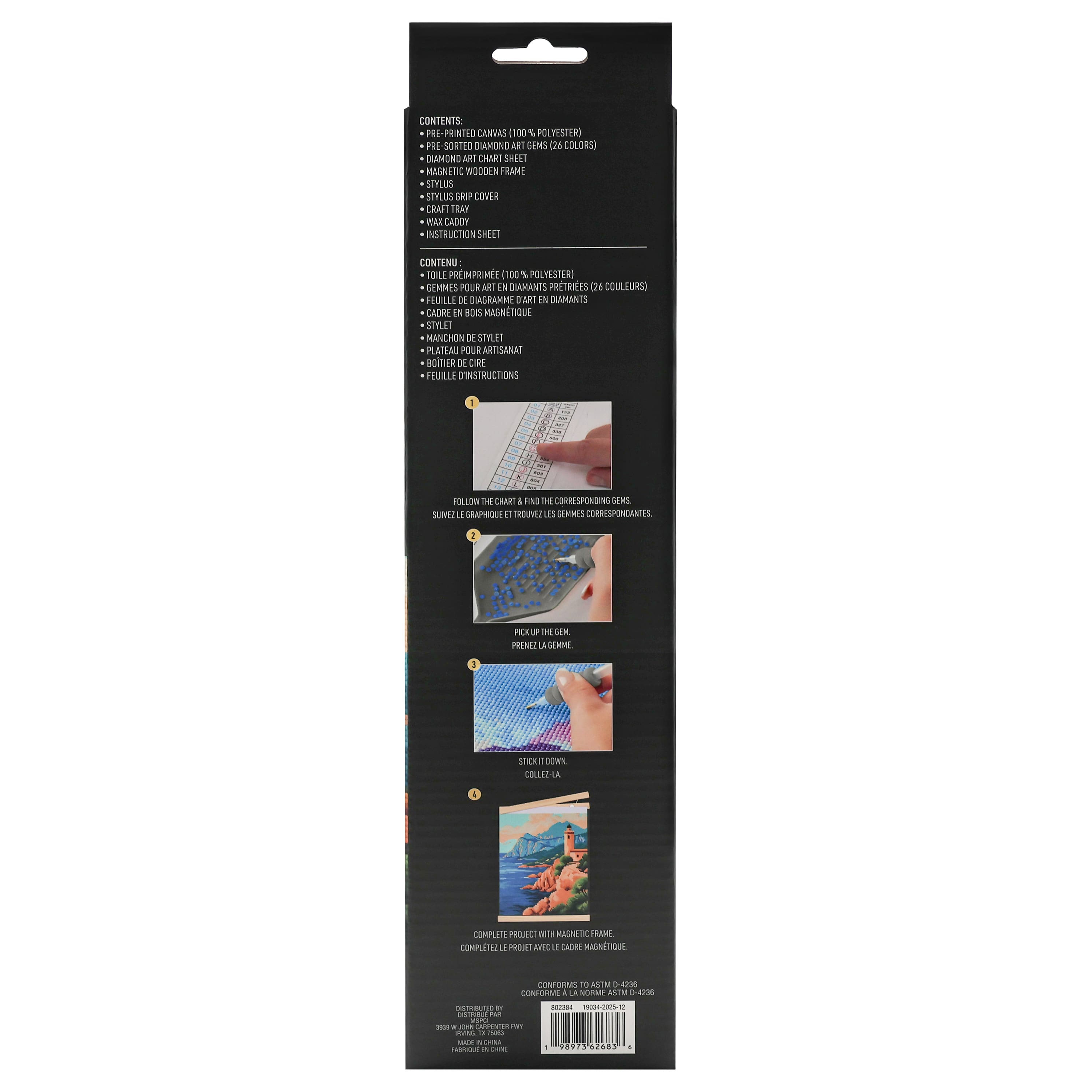 11" x 14" Rocky Coast Diamond Art Kit by Make Market®