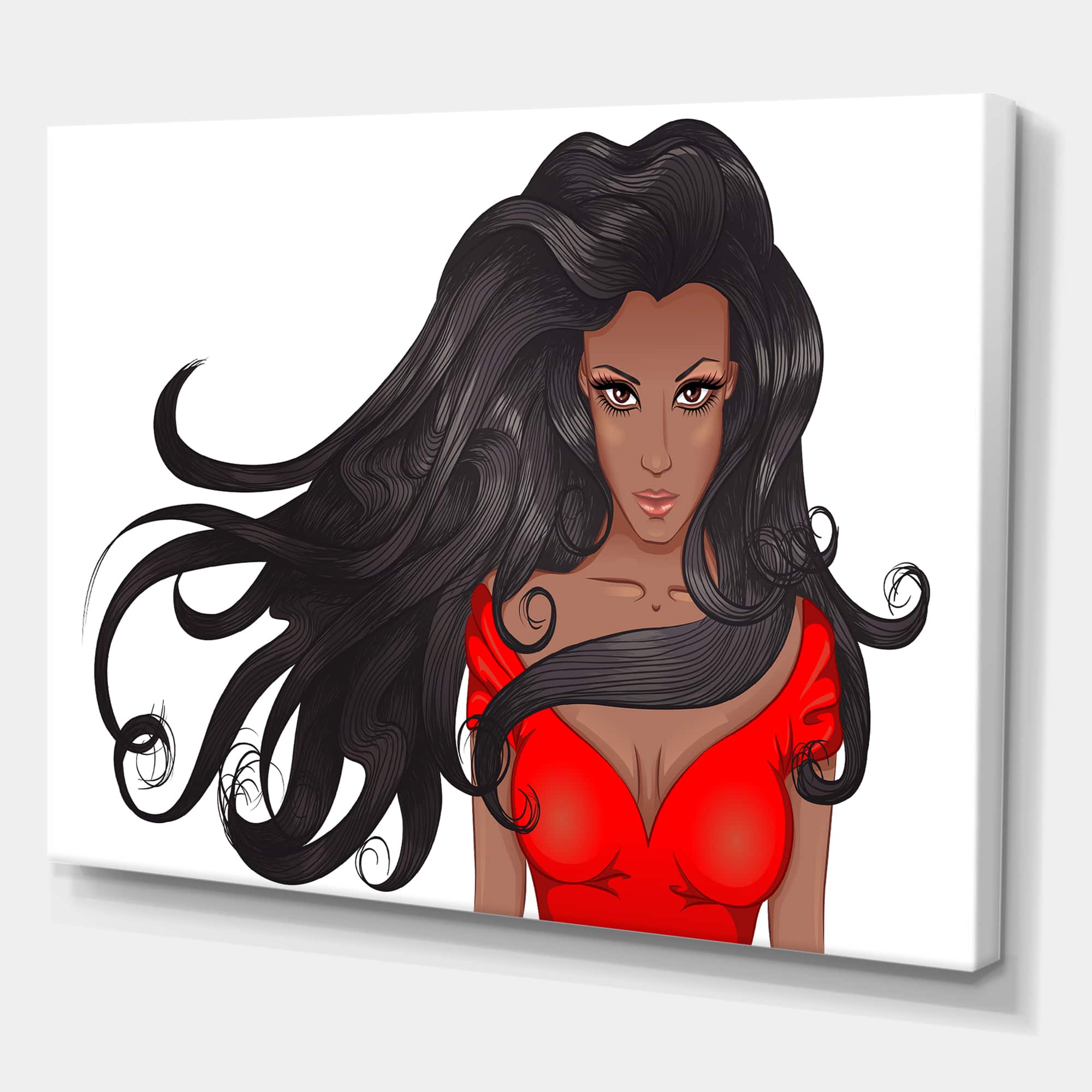Designart - Portrait of African American Woman XIV