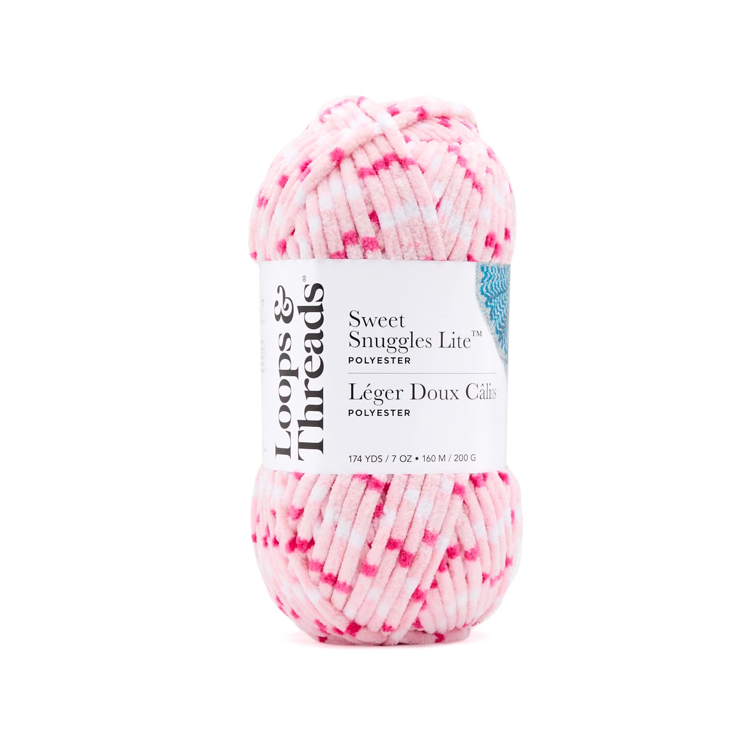 12 Pack: Sweet Snuggles Lite™ Variegated Striped Yarn by Loops & Threads®