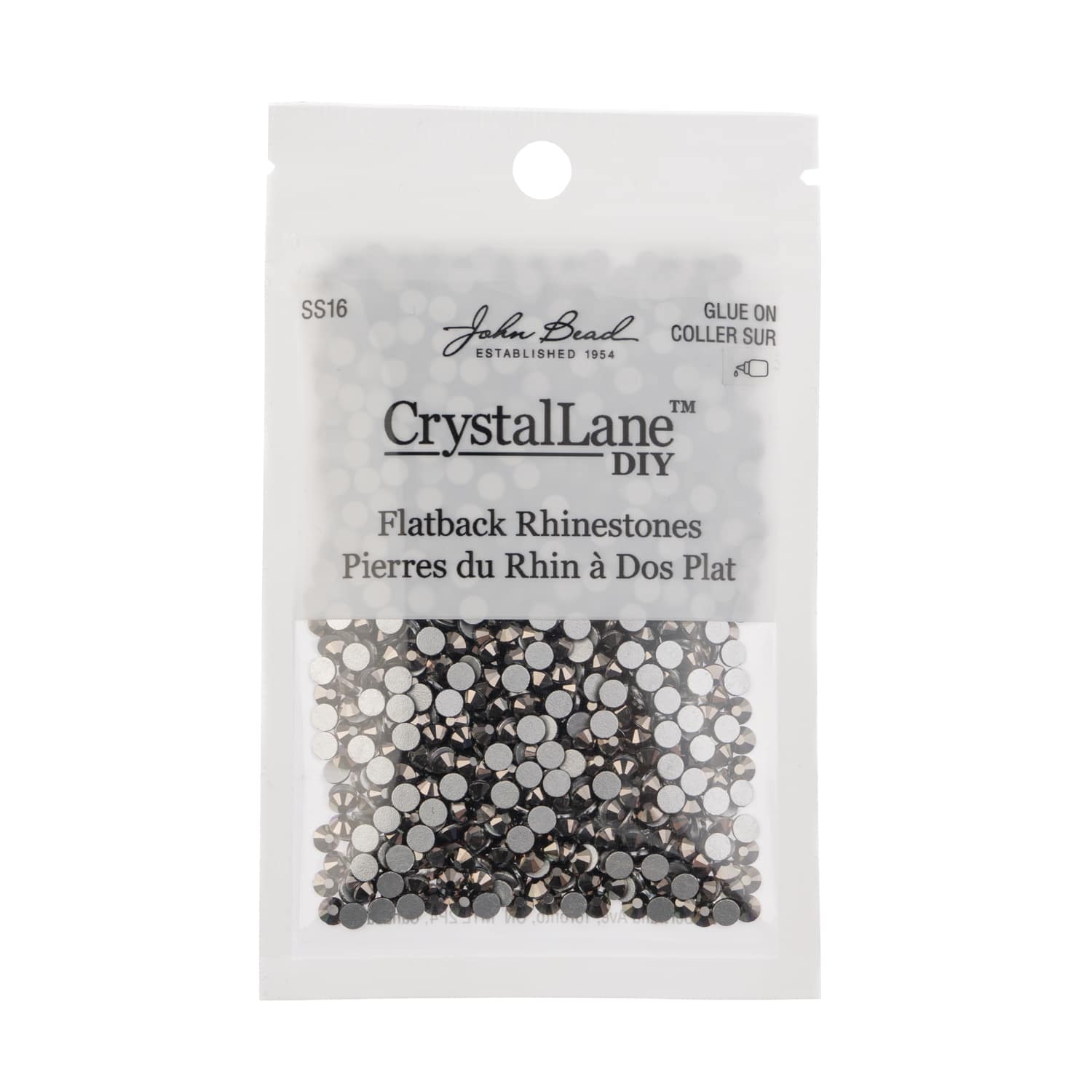 John Bead Crystal Lane SS16 Round Flatback Rhinestones, 1,440ct.