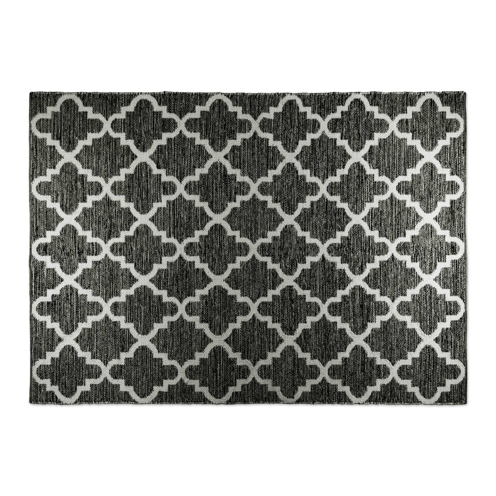 DII® Gray Lattice Hand-Loomed Rug, 4ft. x 6ft.
