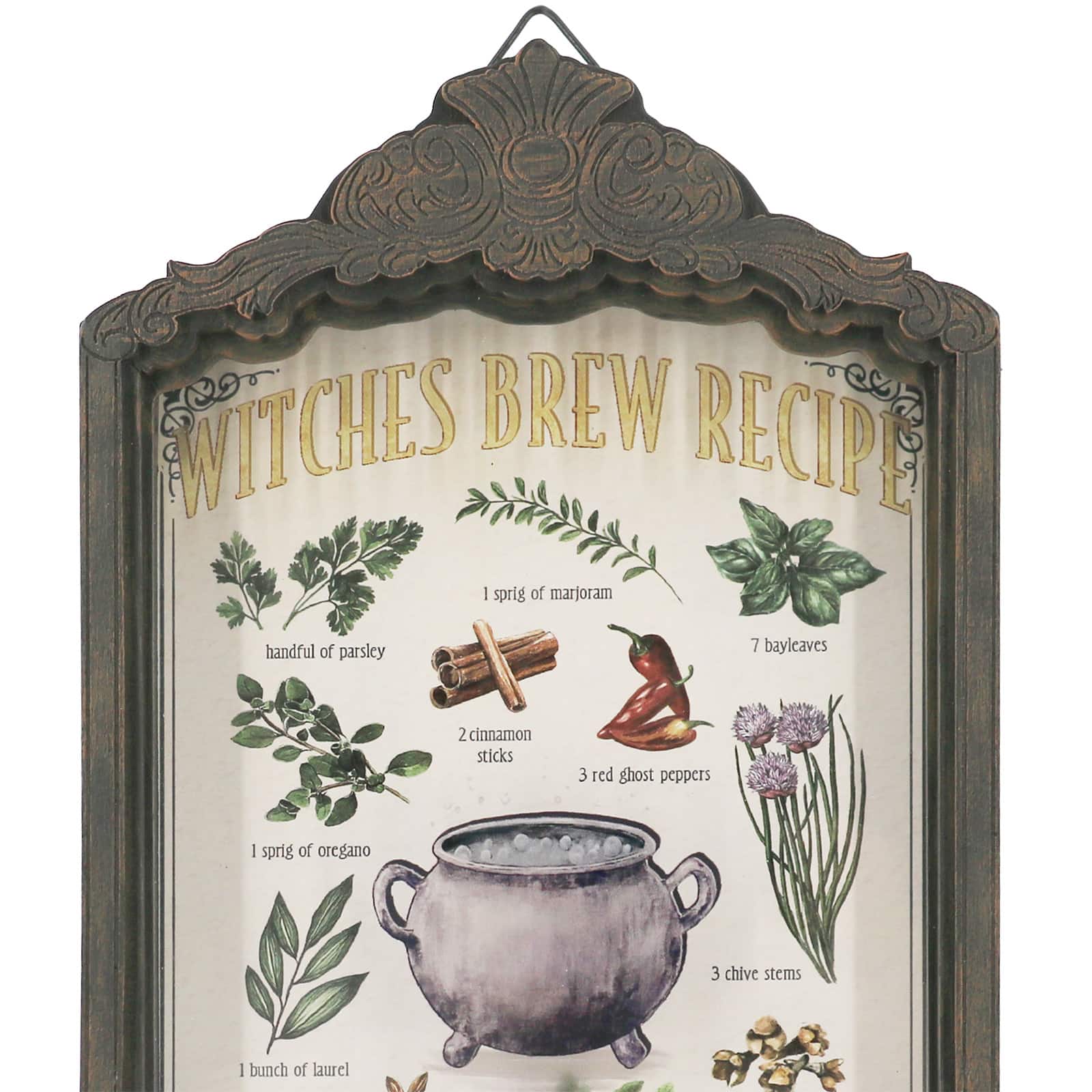 10" Witches Brew Recipe Tabletop Sign by Ashland®