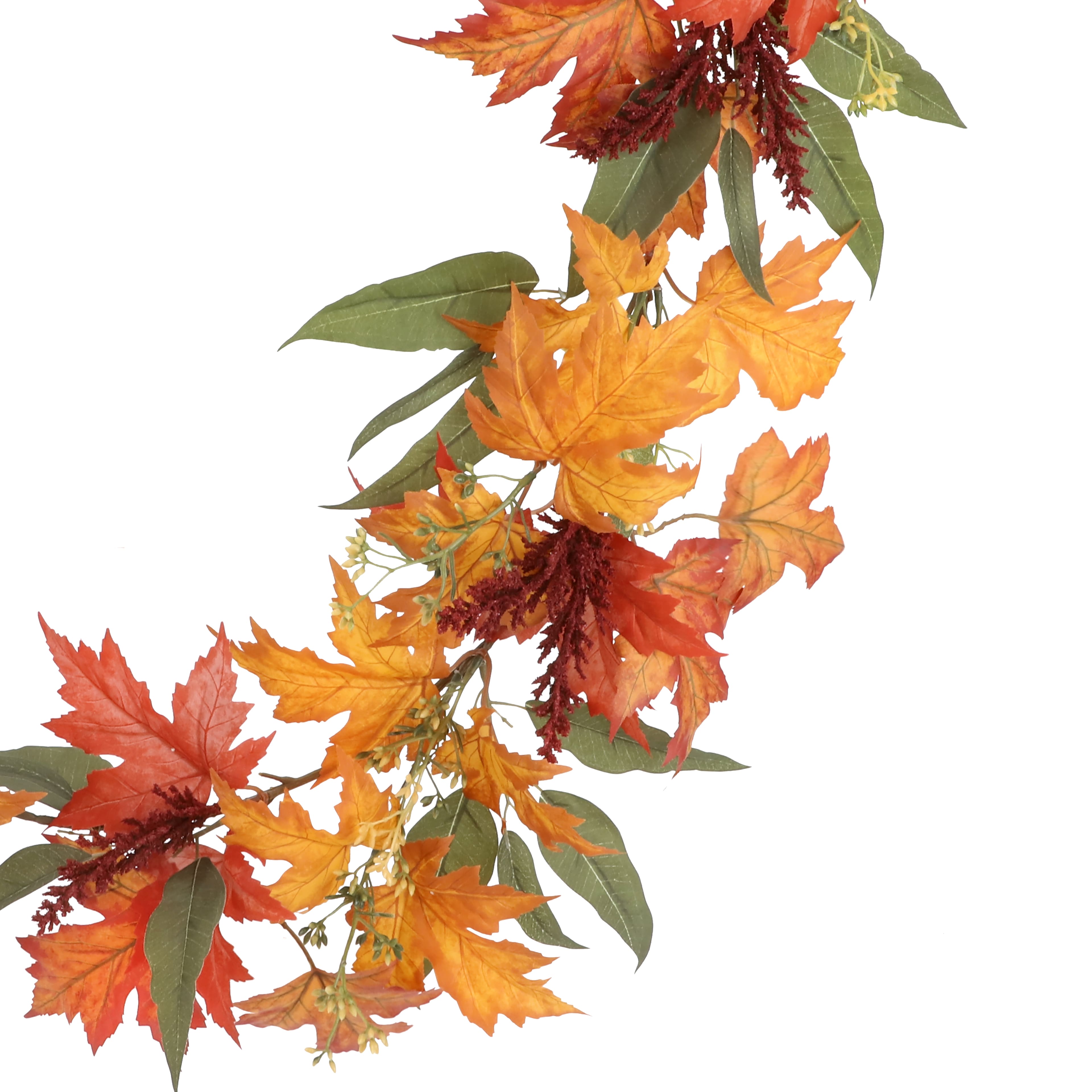 6ft. Orange Maple Leaf Garland by Ashland®